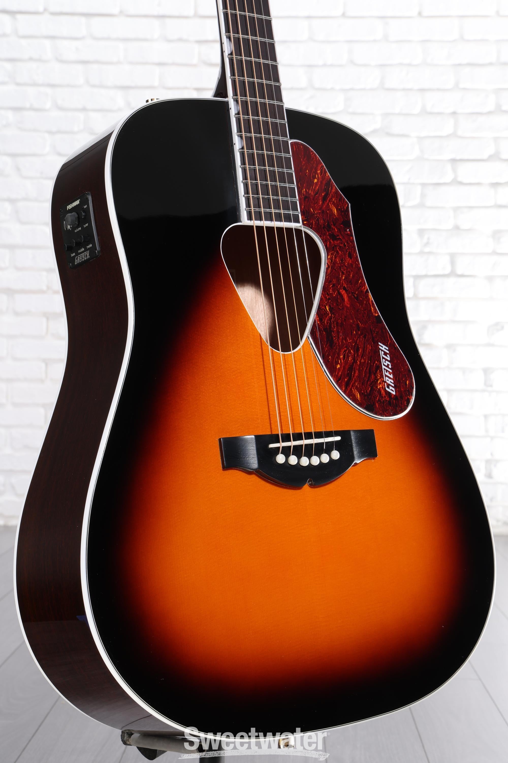 Photo of Gretsch G5024E Rancher Dreadnought - Sunburst