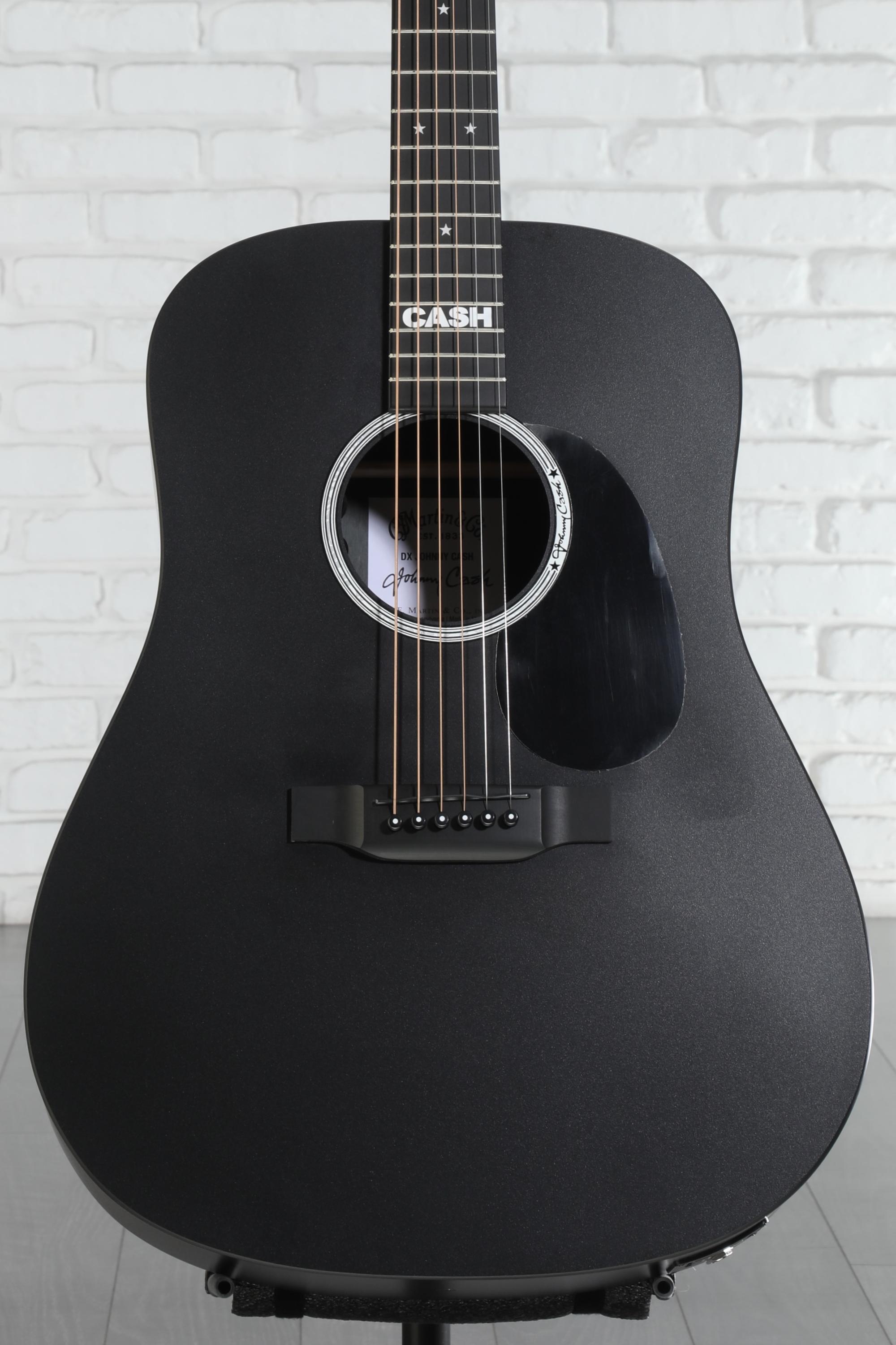 Martin DX Johnny Cash - Jet Black | Sweetwater