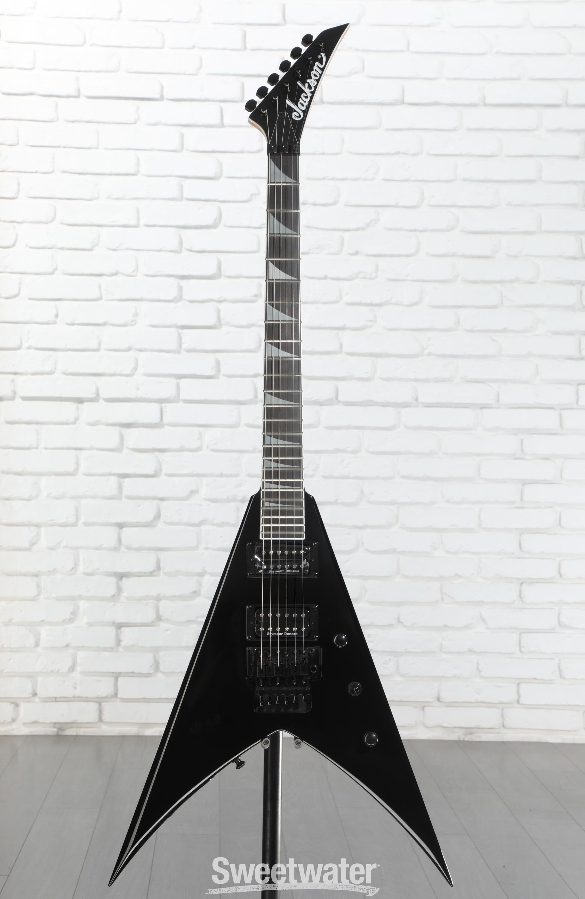 ギター JACKSON PRO KING V KVMG SW/BK BEVELS Jackson Pro Series King V KVTMG Ebony Fingerboard Snow White
