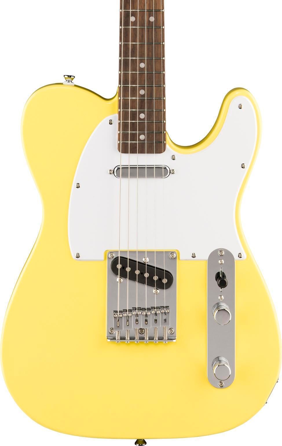 Squier Telecaster イエロー Squier Sonic Telecaster Electric Guitar - Canary Yellow | Sweetwater