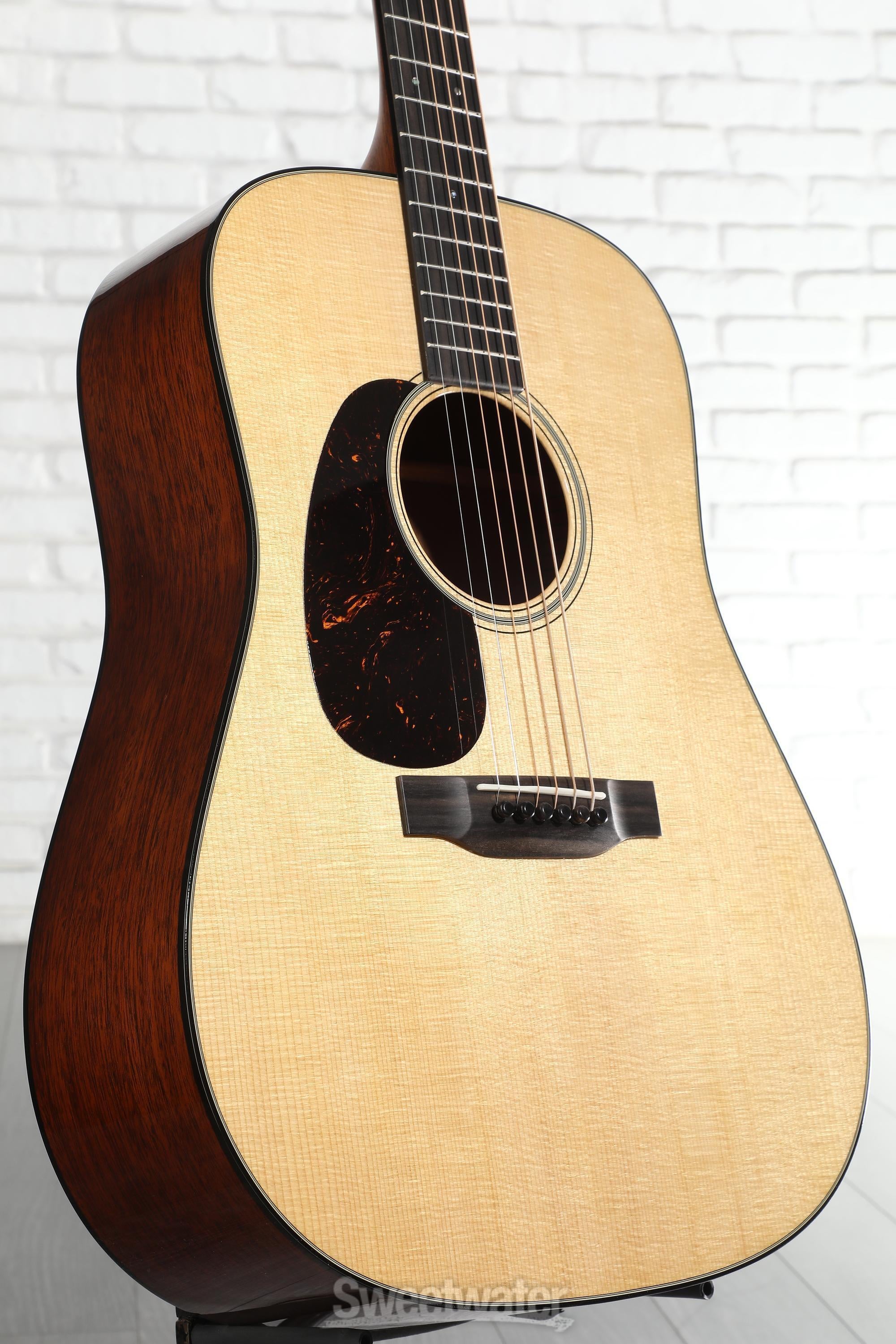 Photo of Martin D-18 Standard Series Left-handed Acoustic Guitar - Natural Aging Toner