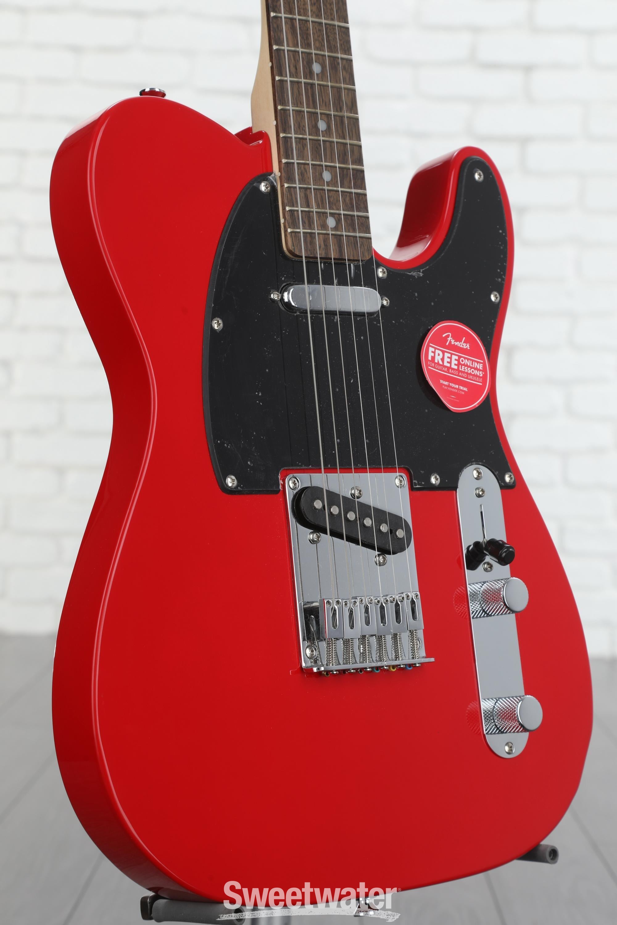 Squier Sonic Telecaster Electric Guitar - Torino Red | Sweetwater