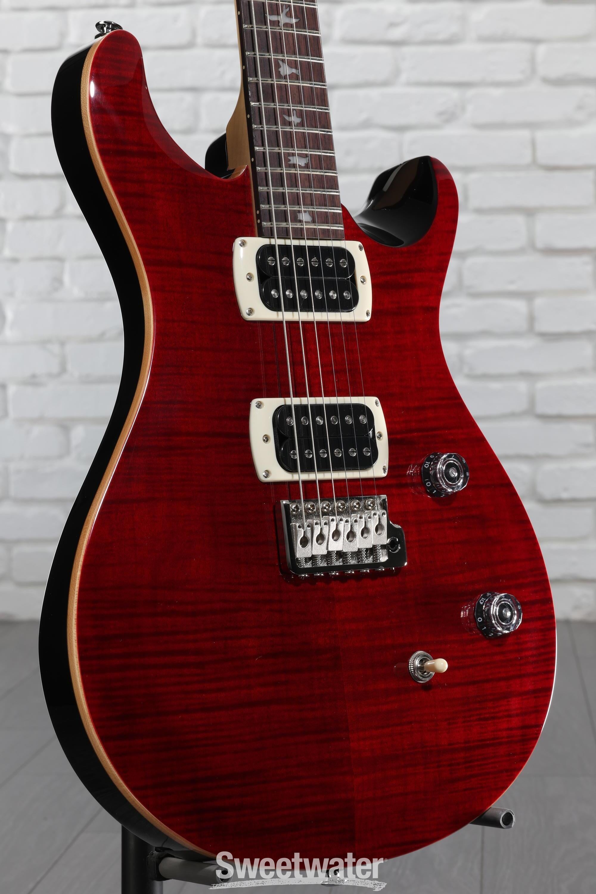 PRS SE CE 24 Standard Electric Guitar - Black Cherry | Sweetwater