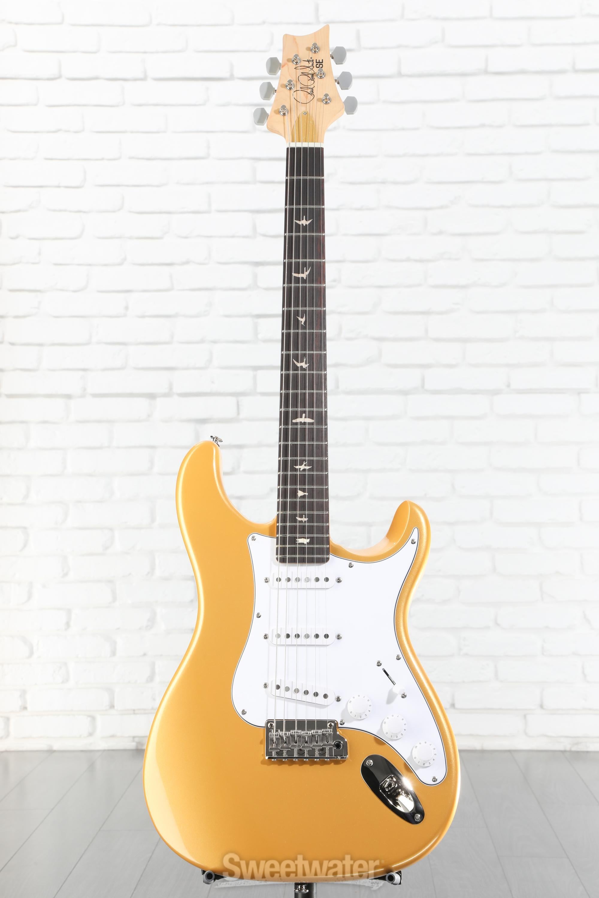 PRS SE Silver Sky Electric Guitar - Gold Spark, Sweetwater Exclusive