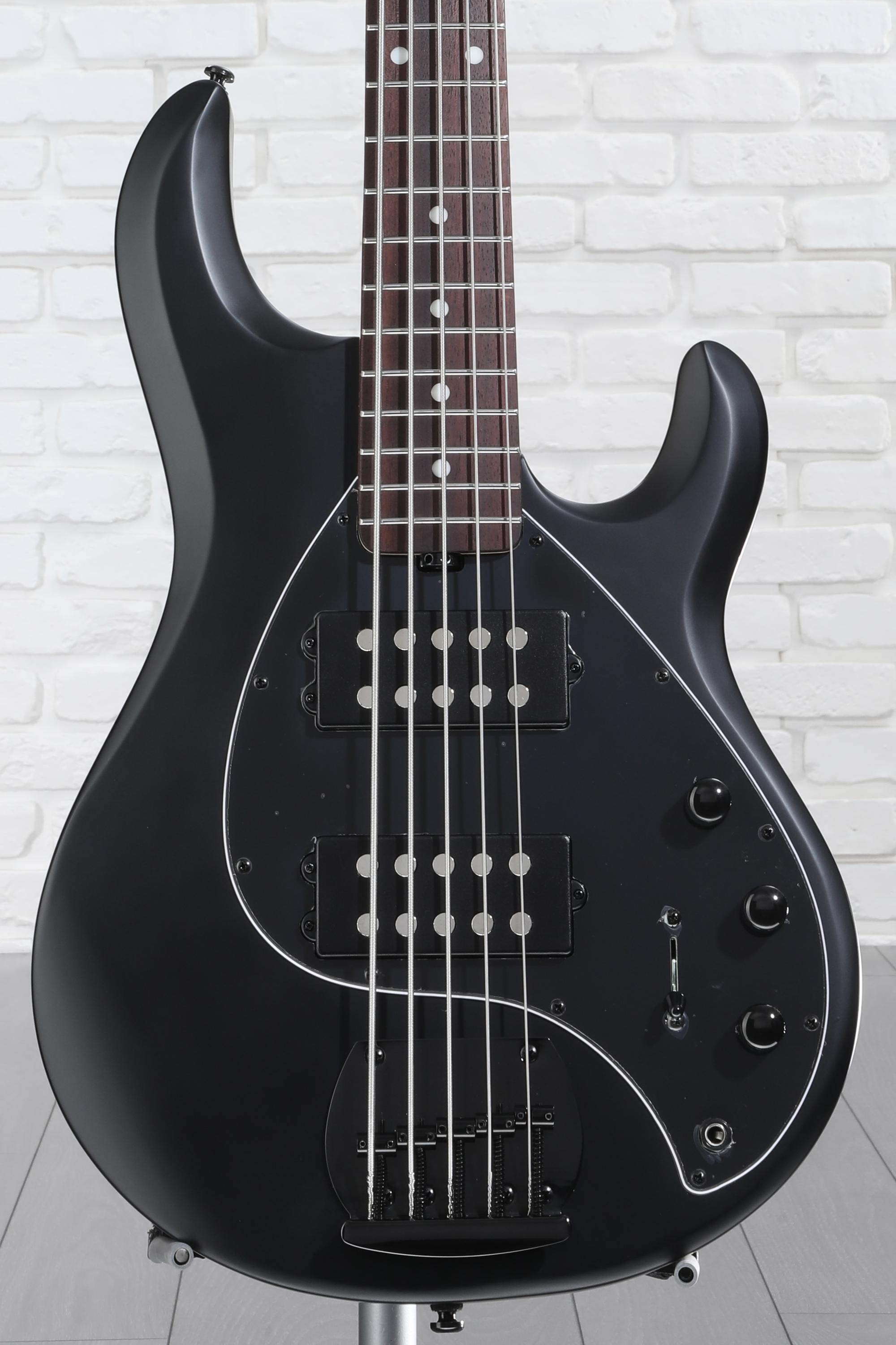 Sterling By Music Man StingRay RAY5HH Bass Guitar - Stealth Black