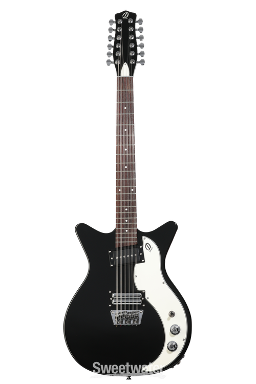 Danelectro 59X12 12-string Electric Guitar - Black | Sweetwater