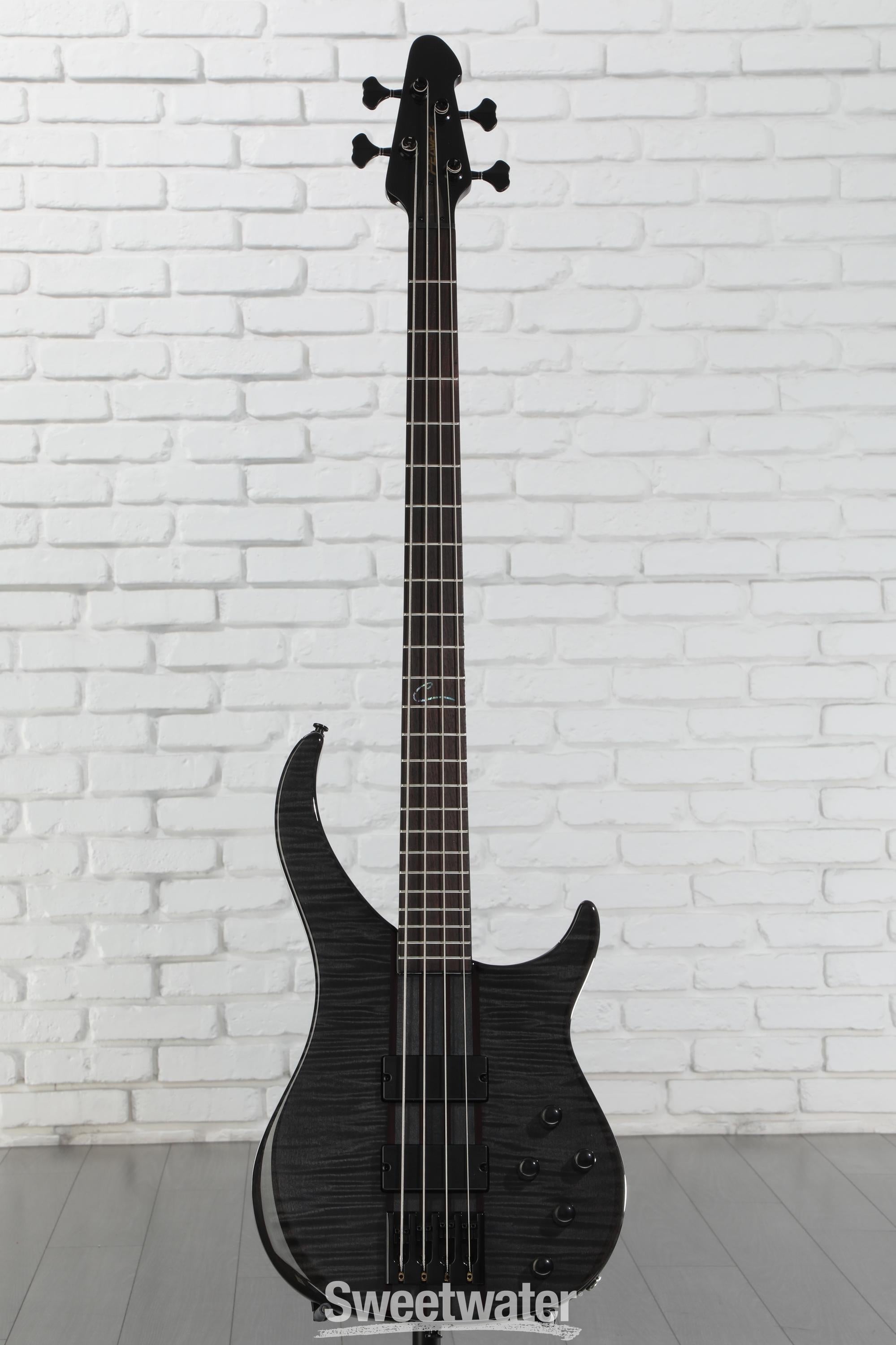 Peavey Cirrus 4 Electric Bass Guitar - Trans Black | Sweetwater