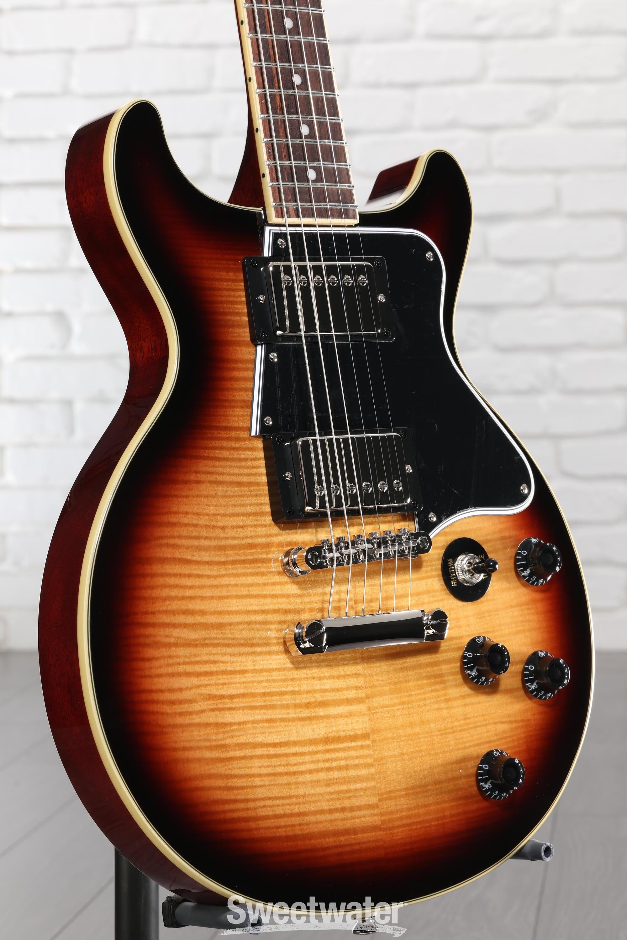 Photo of Epiphone Les Paul Special Double Cut Figured - Bourbon Burst