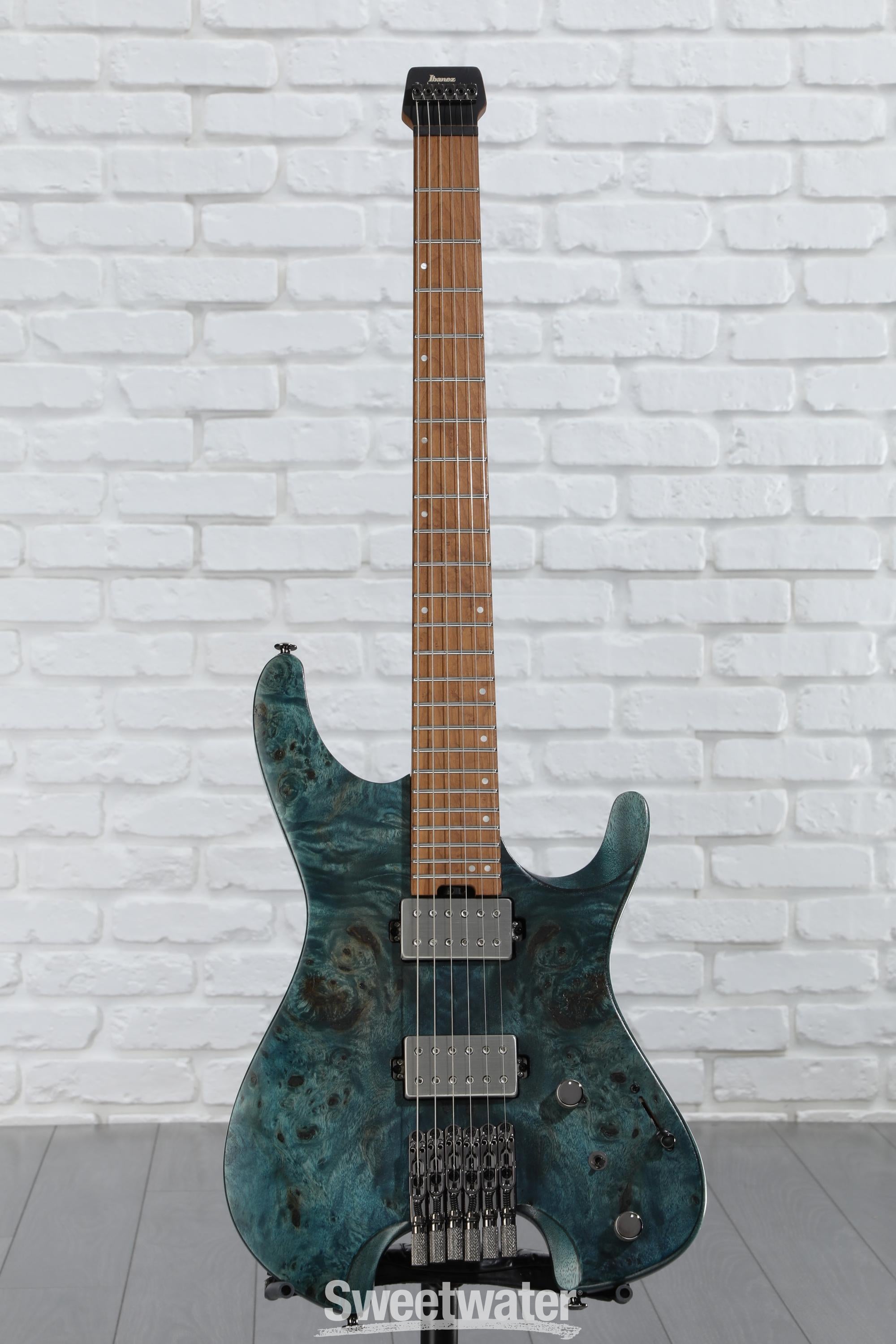 Ibanez Q52PB Electric Guitar - Cosmic Blue Low Gloss | Sweetwater