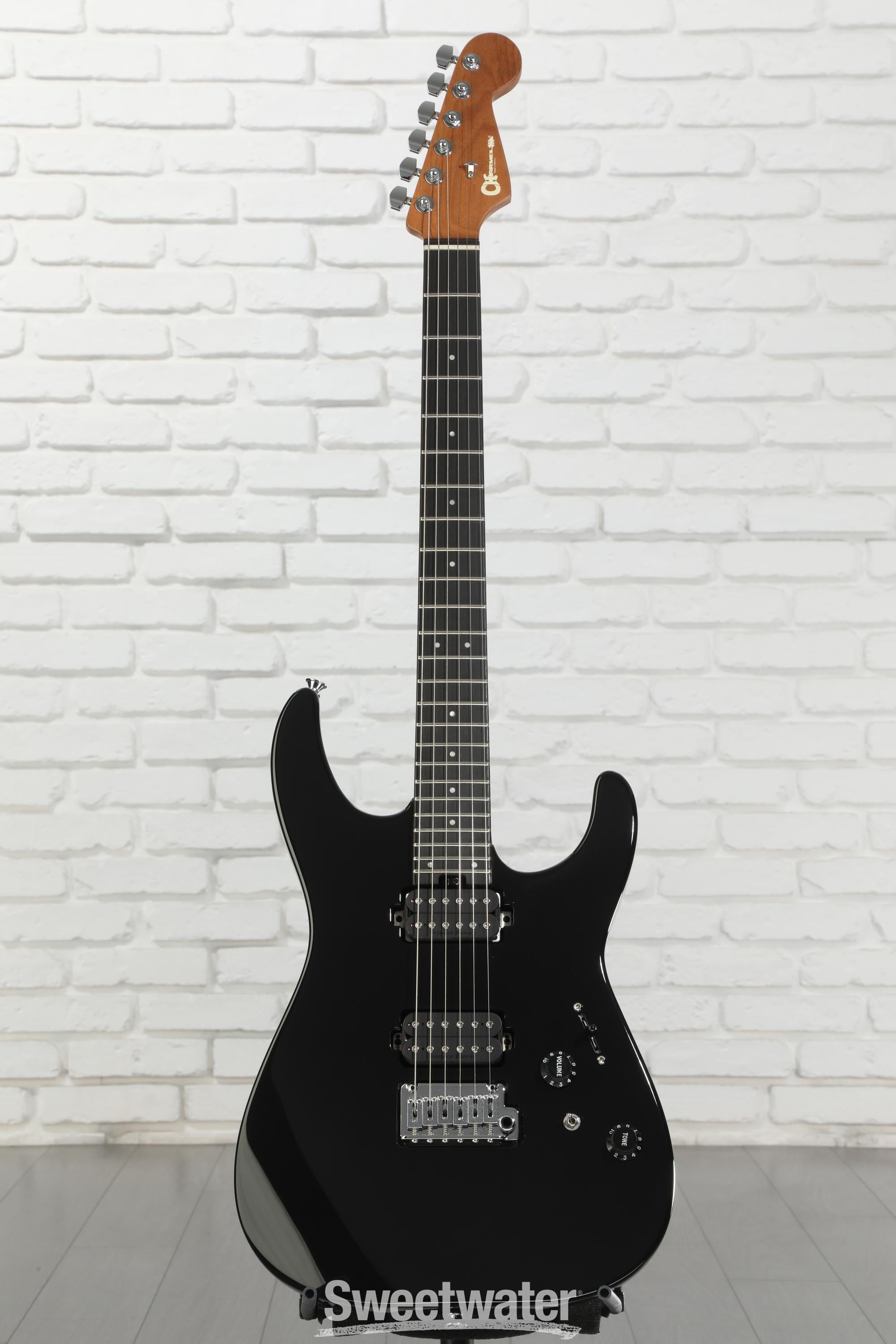 Charvel Pro-Mod DK24 HH 2PT EB Electric Guitar - Gloss Black