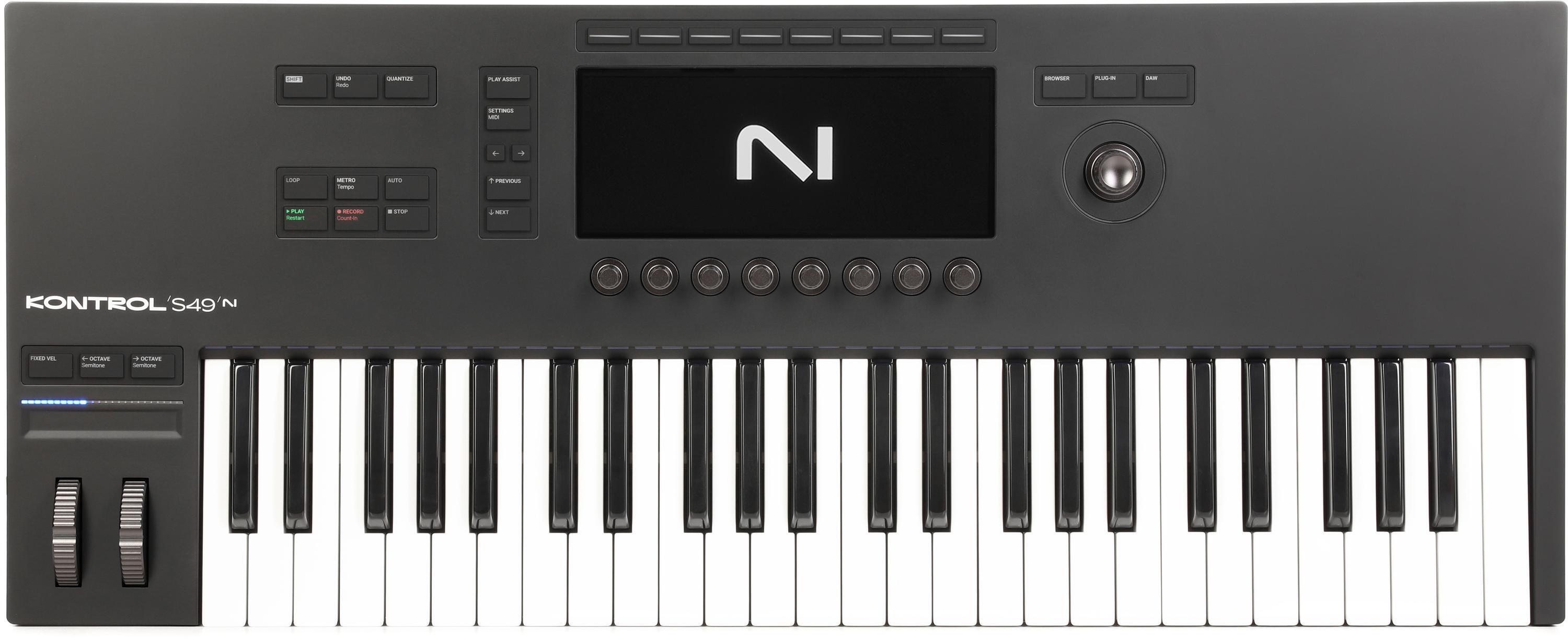 Bundled Item: Native Instruments Kontrol S49 Mk3 49-key Smart Keyboard Controller