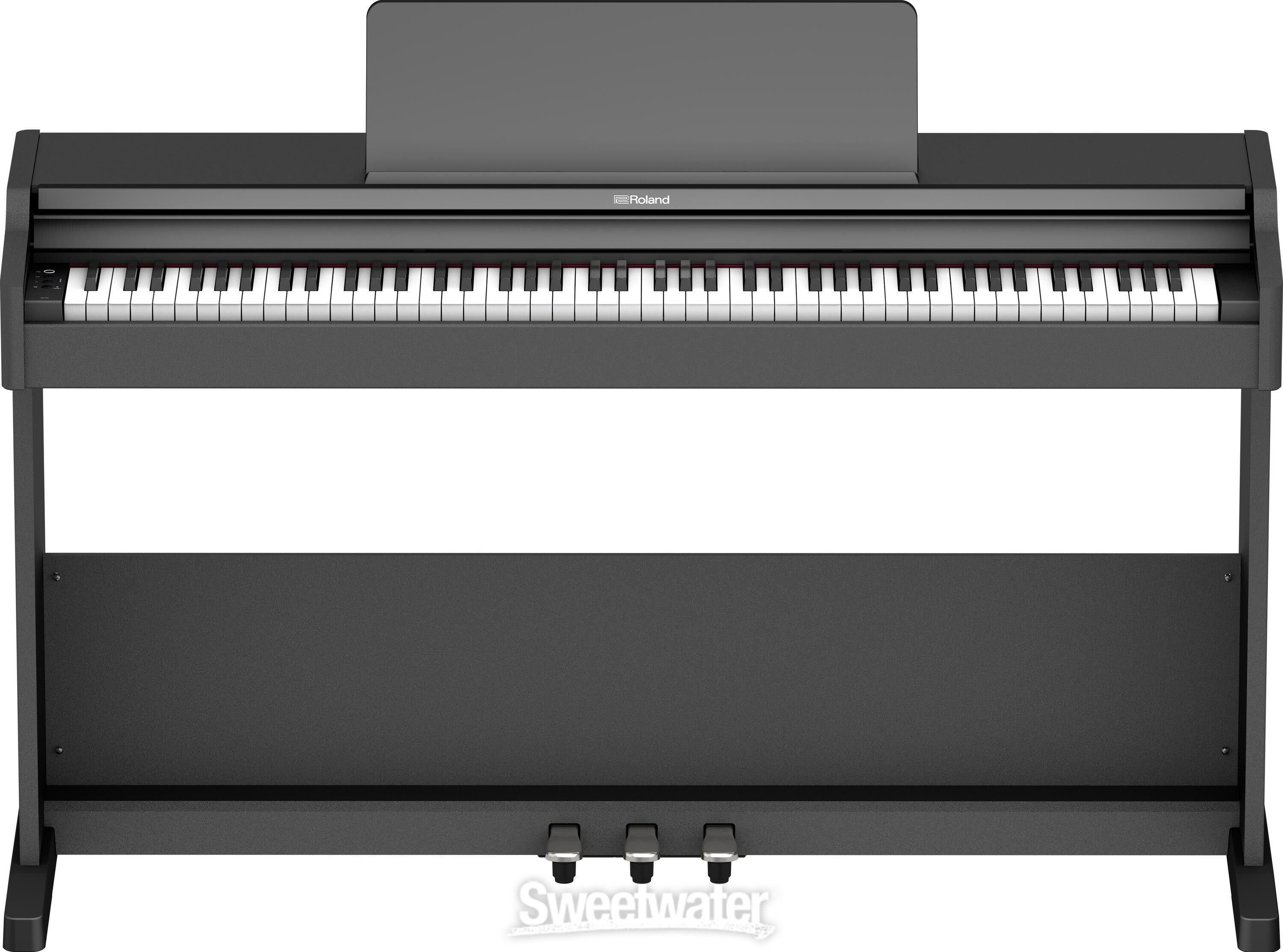 Roland RP107 Digital Upright Piano - Black