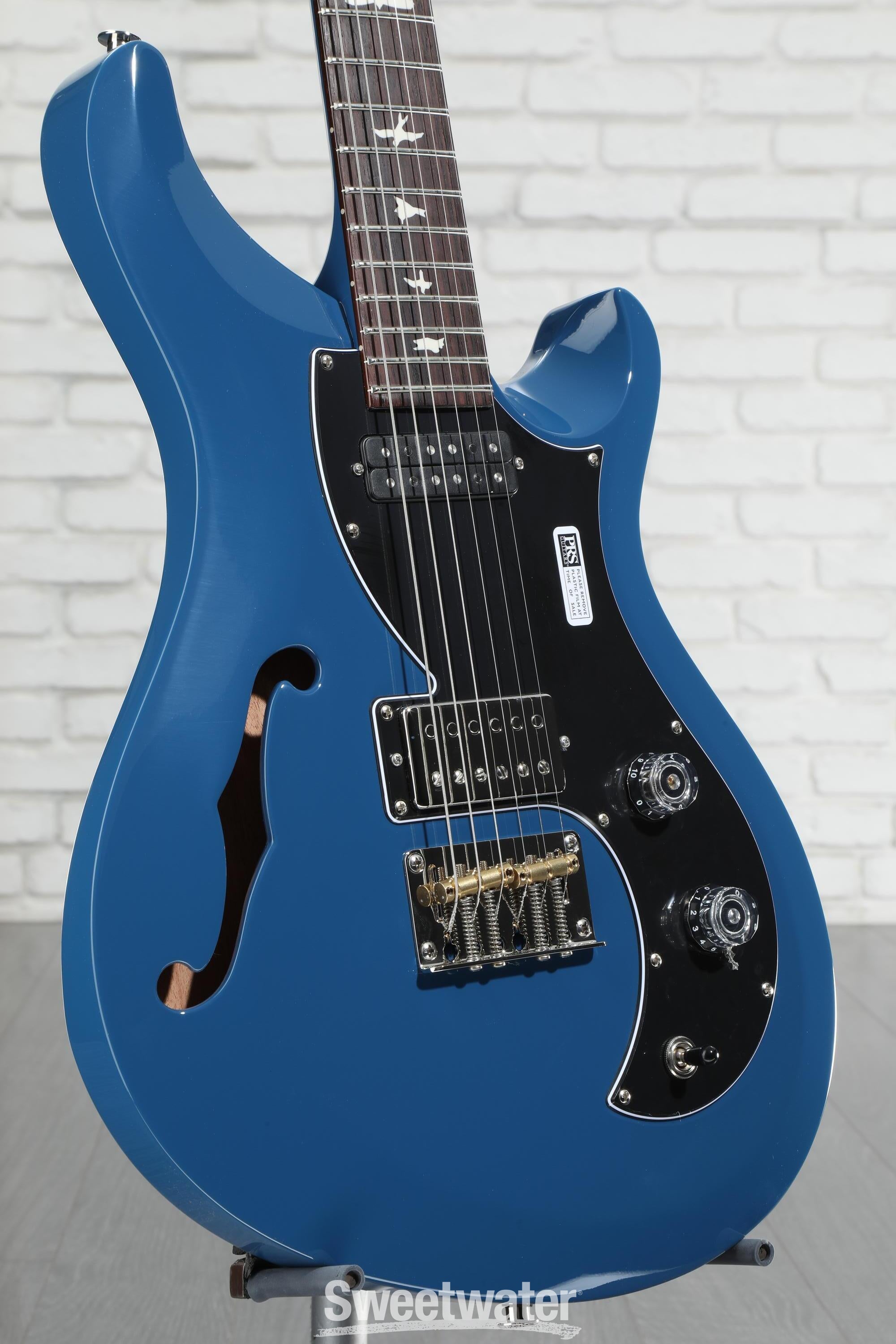 PRS S2 Vela Semi-Hollow Electric Guitar - Space Blue | Sweetwater 