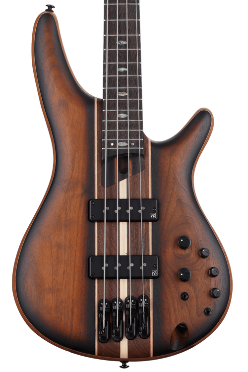 Ibanez Premium SR1350B 4-string Bass Guitar - Dual Mocha Burst
