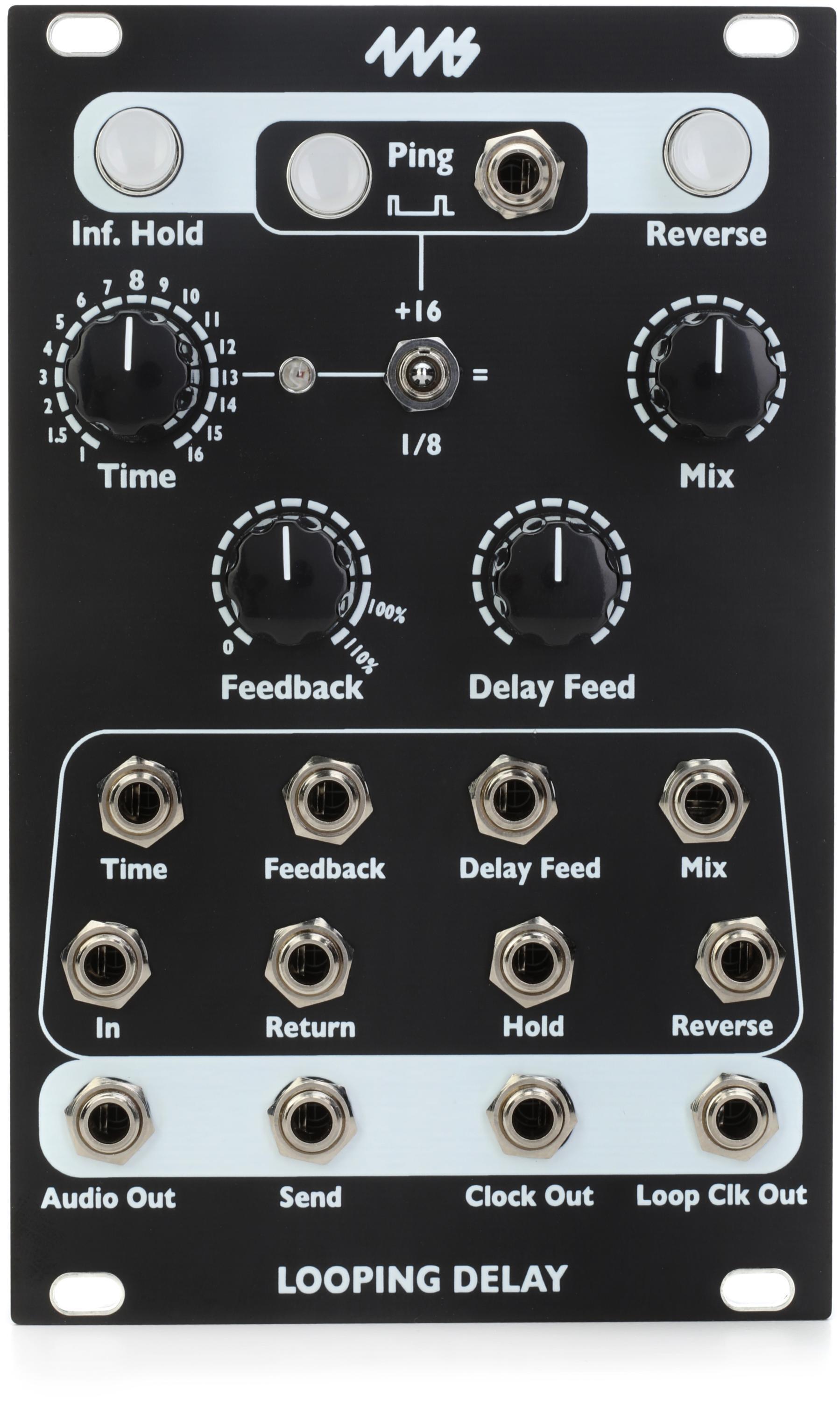4ms Looping Delay Eurorack Module | Sweetwater