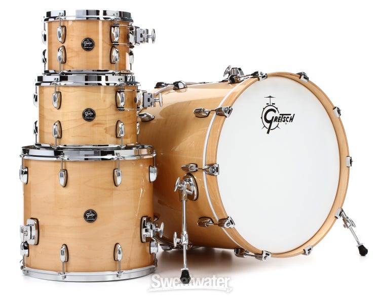 Gretsch Drums Renown RN2-E8246 4-piece Shell Pack - Gloss Natural