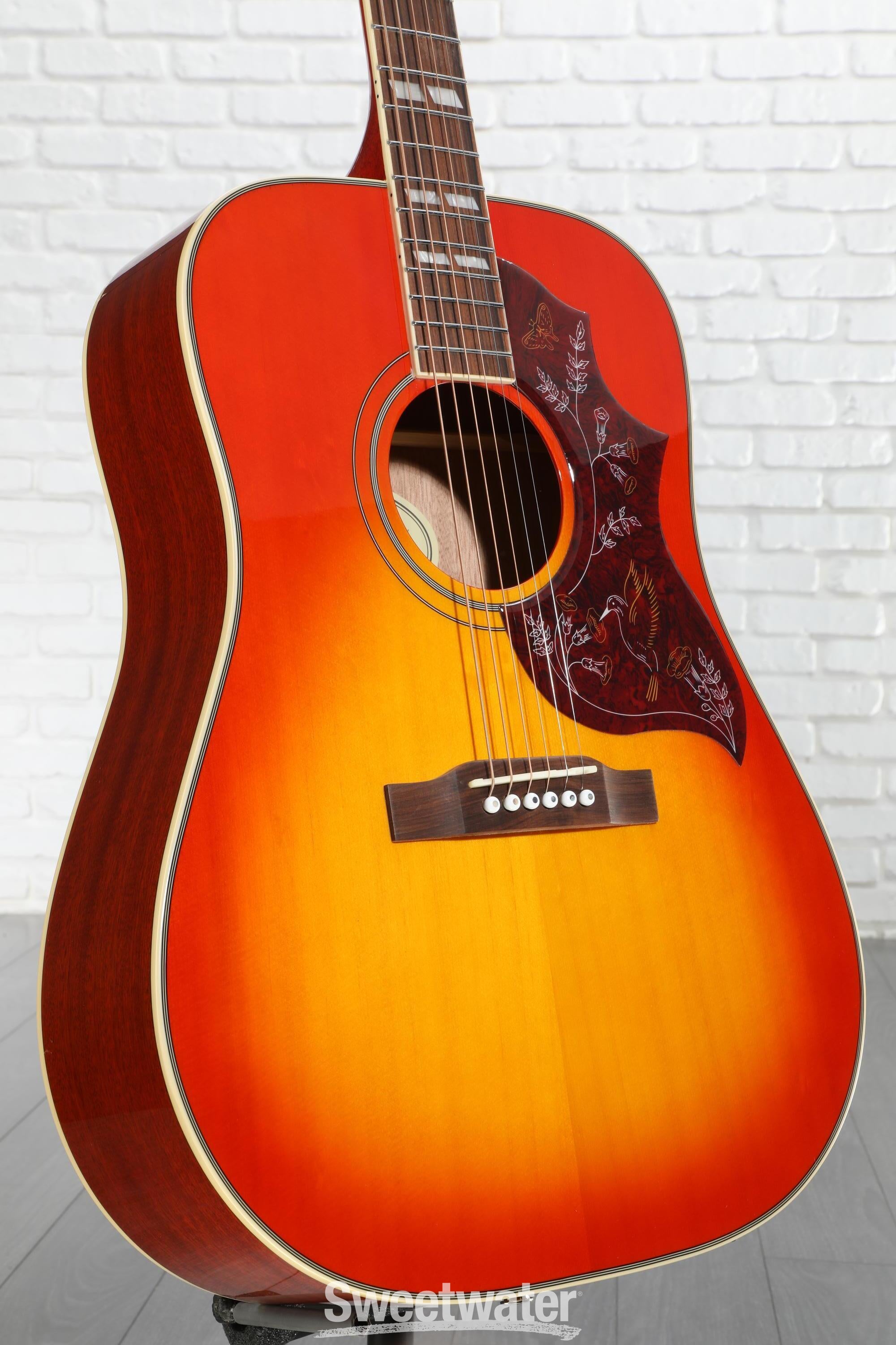 Epiphone Hummingbird Studio Acoustic-Electric Guitar - Faded