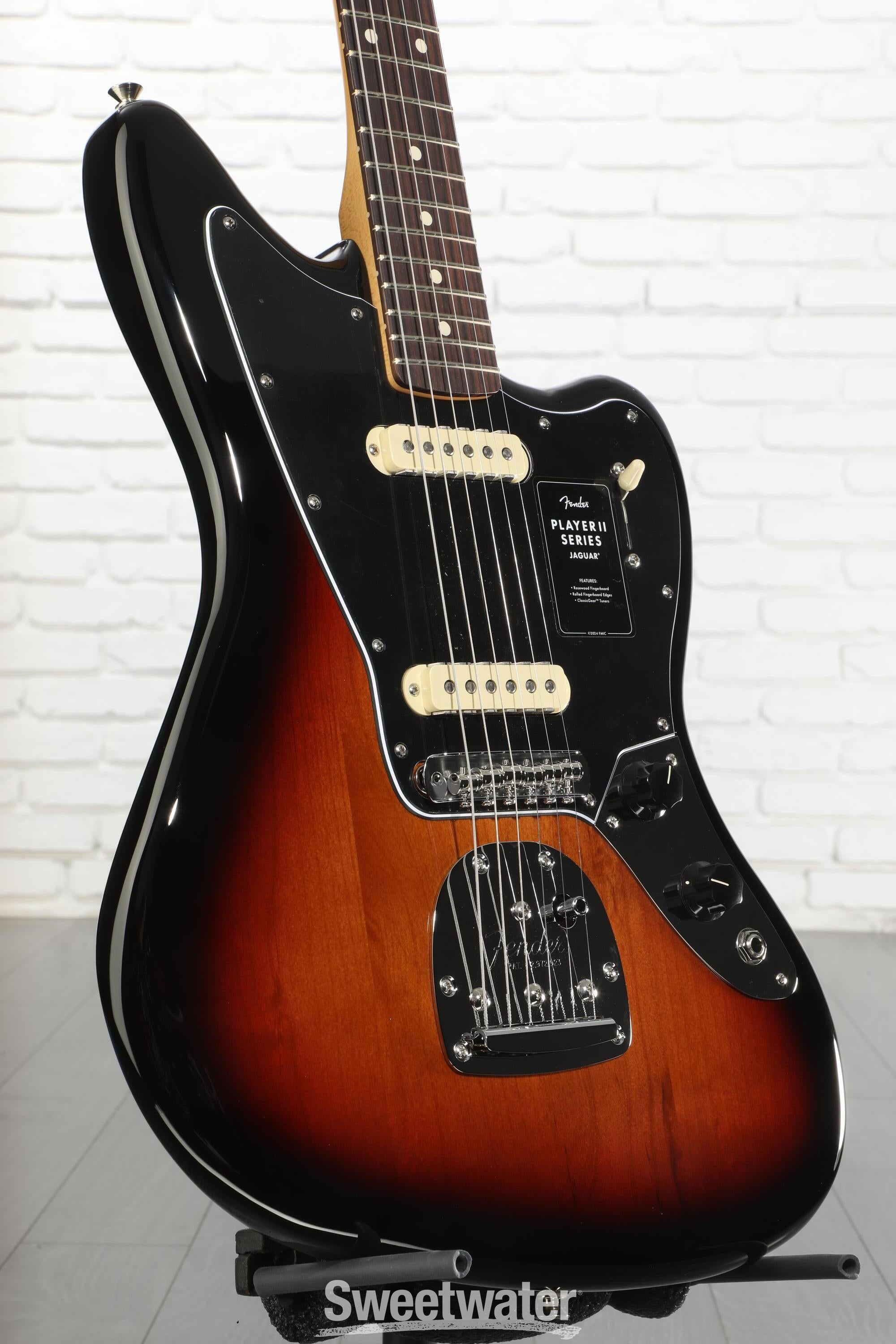 Fender Player II Jaguar Electric Guitar - 3-color Sunburst
