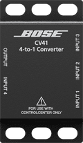 Bose Professional ControlCenter CV41 4-to-1 Converter | Sweetwater