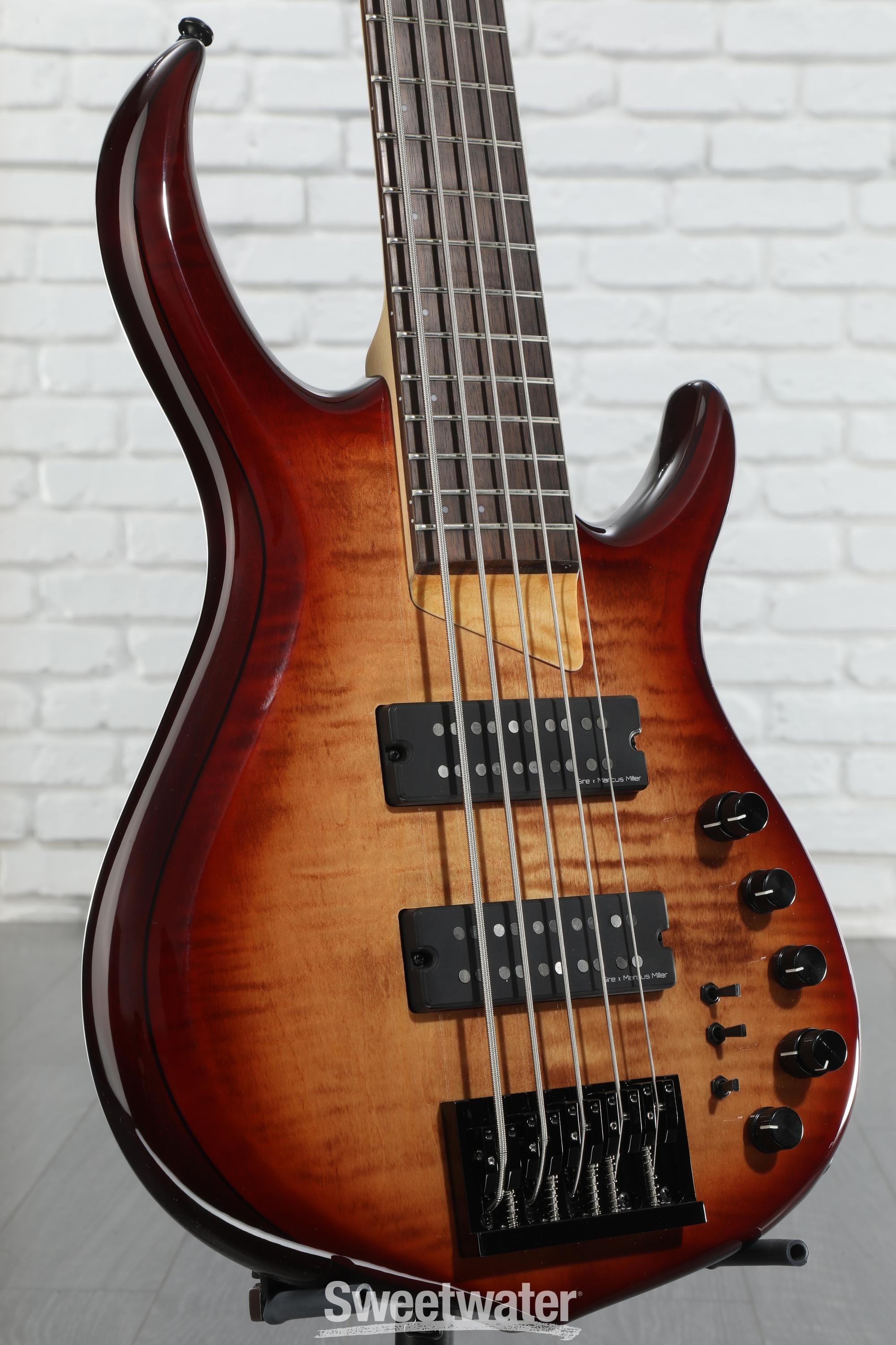 Sire Marcus Miller M7 Alder 5-string Bass Guitar - Brown Sunburst