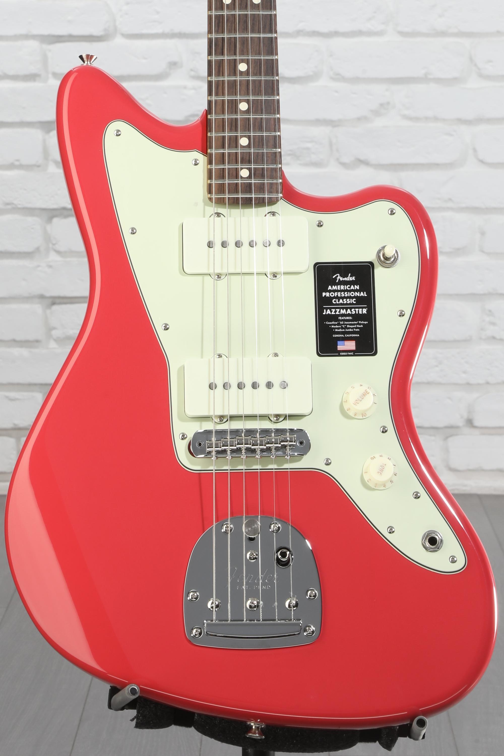 ギター fender jazzmaster american professional Fender American Pro Jazzmaster RW Olympic White w/ Black