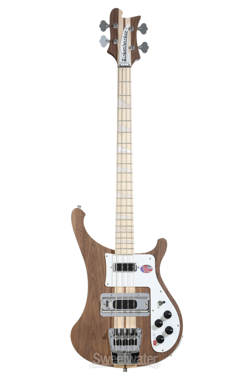 Rickenbacker エレキベース ブラウン Rickenbacker 4003W Stereo Bass Guitar - Walnut | Sweetwater