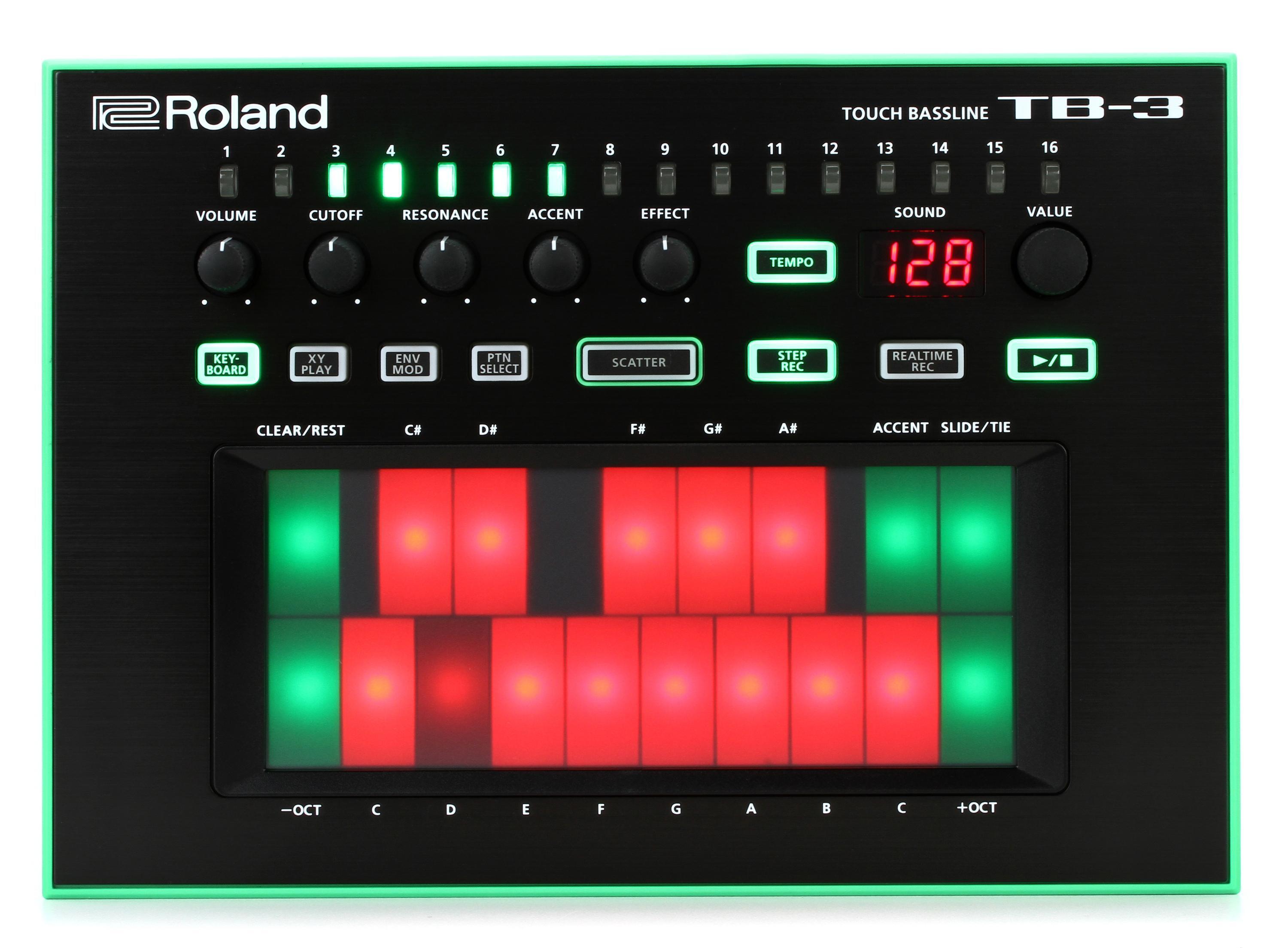 Roland TB-3 Touch Bassline Performance Synthesizer Reviews