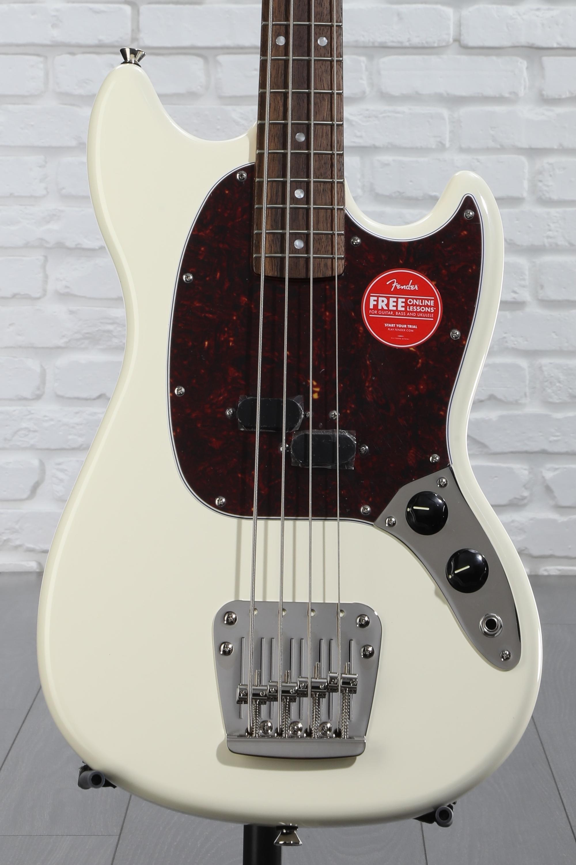 Squier Classic Vibe '60s Mustang Bass - Olympic White