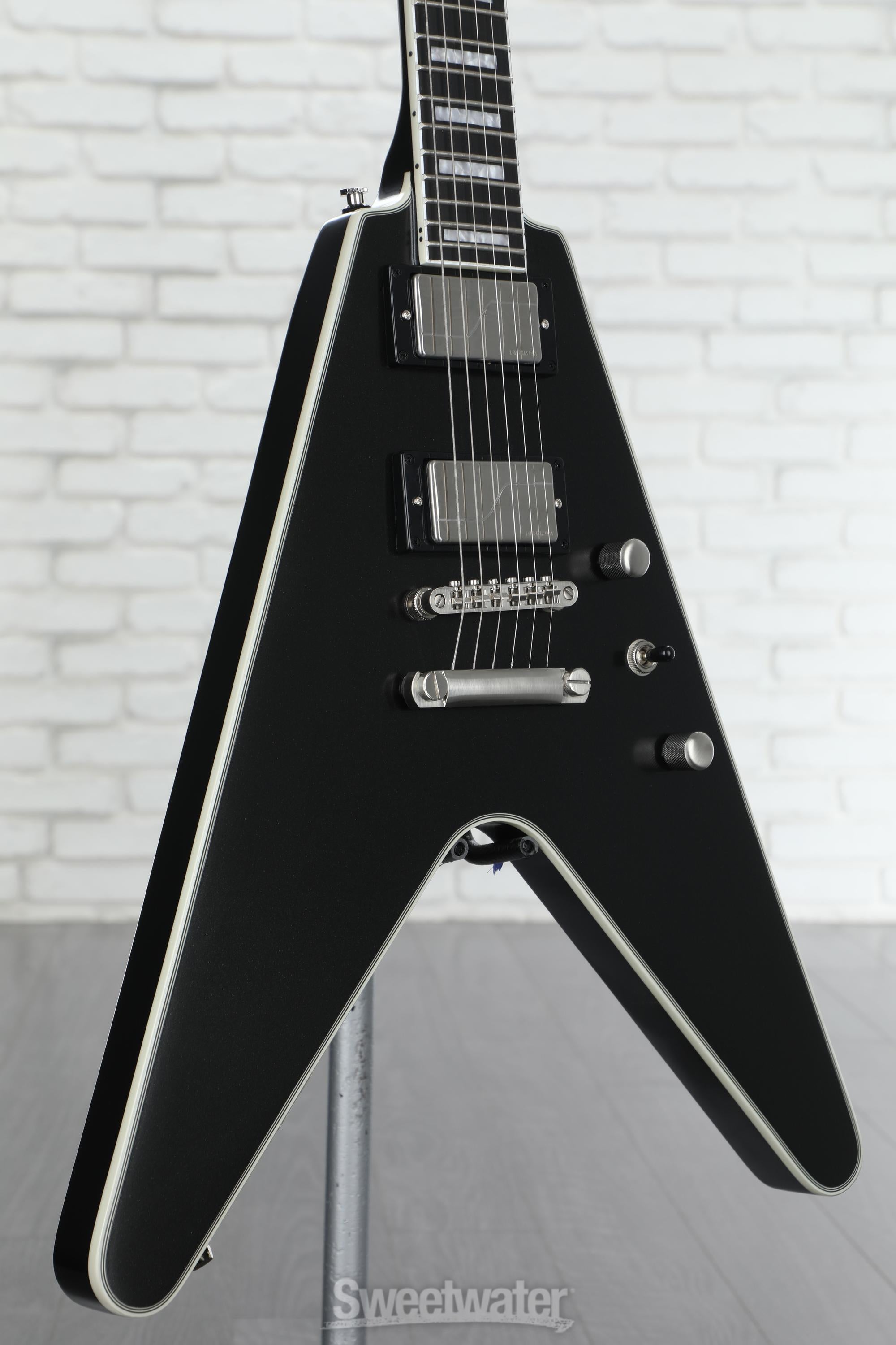 Epiphone Flying V Prophecy Electric Guitar - Aged Jet Black