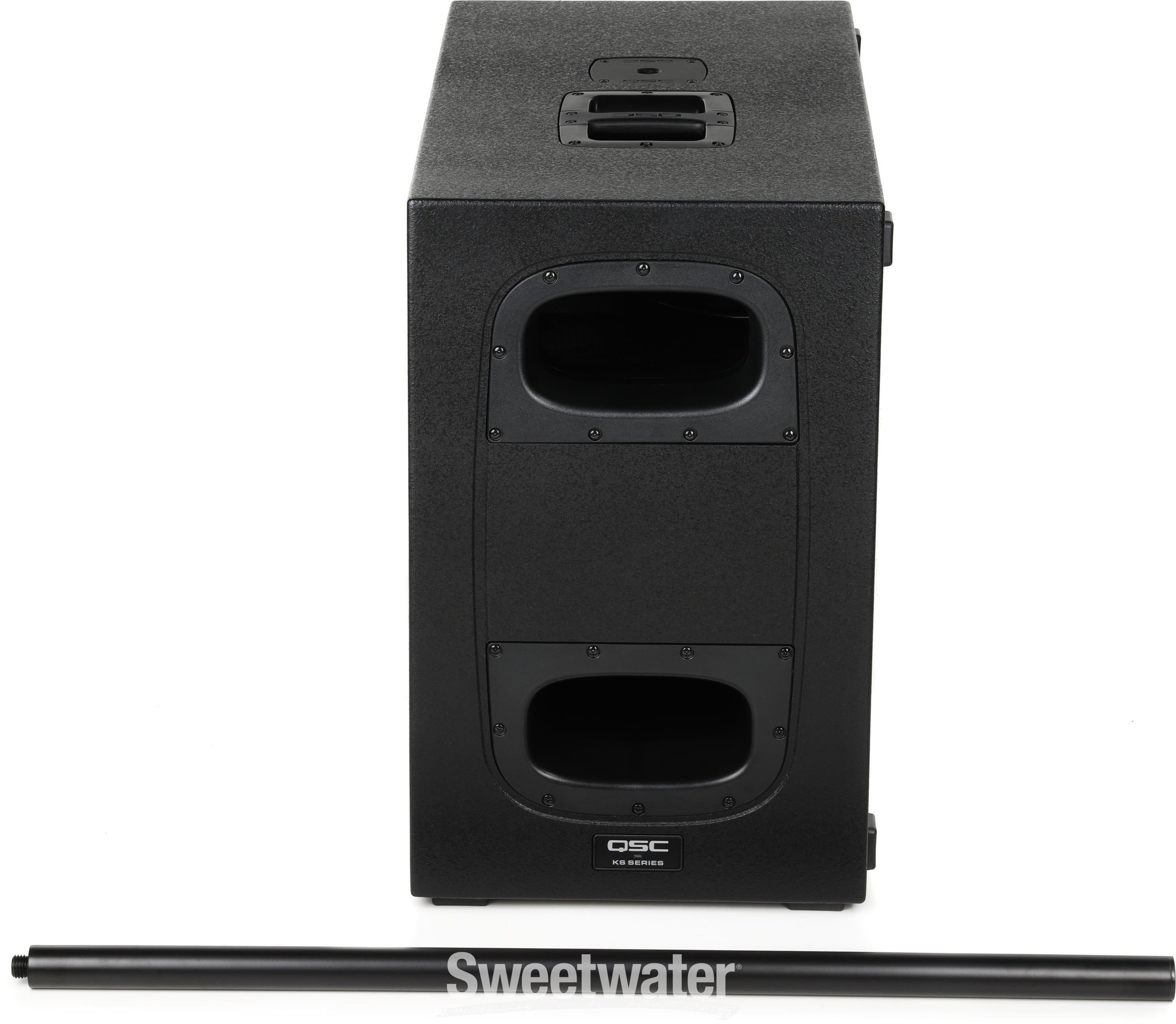 Qsc dual cheap 12 subwoofer