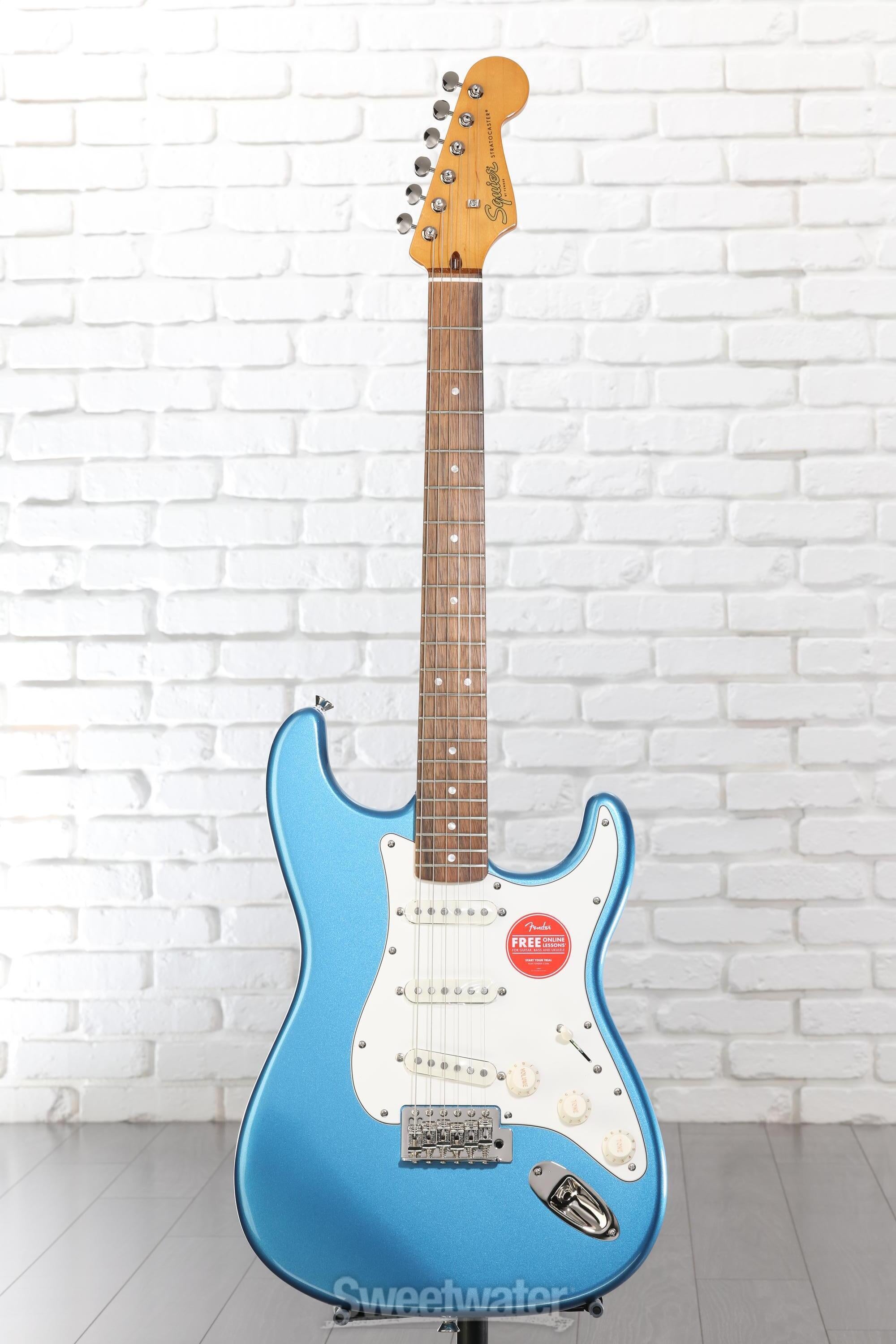 Squier Classic Vibe '60s Stratocaster - Lake Placid Blue | Sweetwater