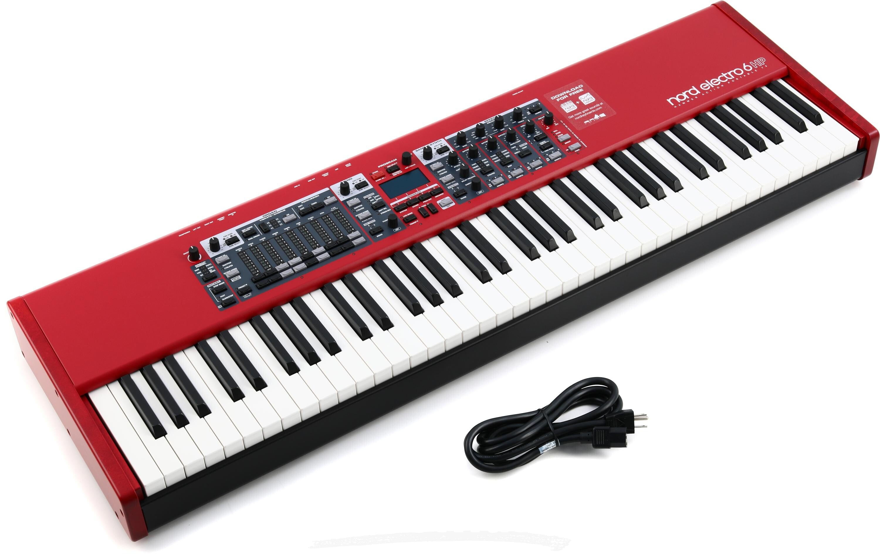 Nord Electro 6 HP 73-key Hammer Action Keyboard | Sweetwater