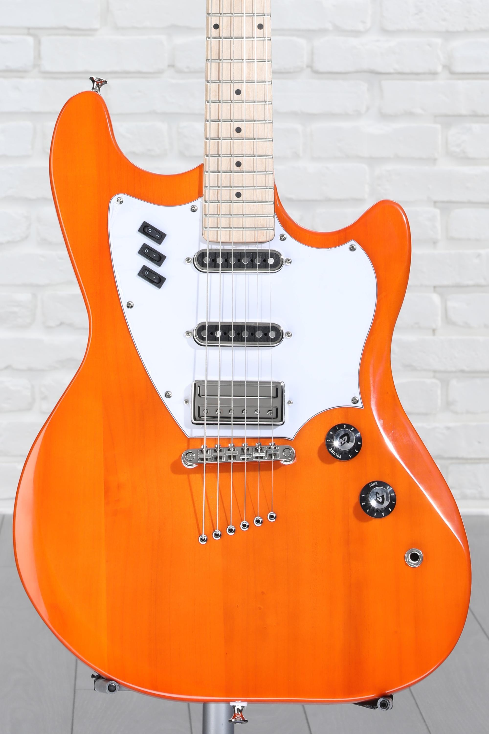 Guild Surfliner Solidbody Electric Guitar - Sunset Orange | Sweetwater