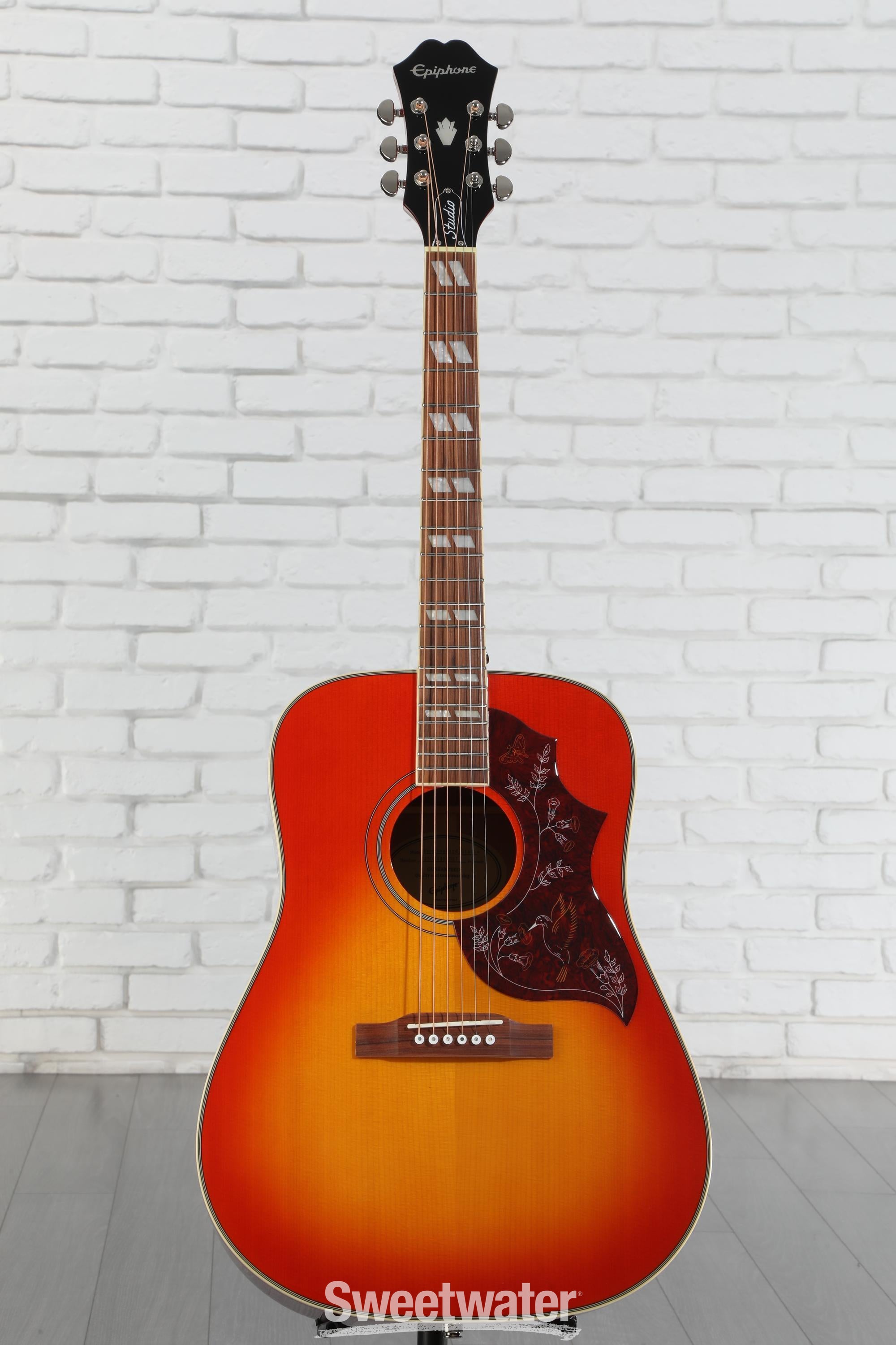 Epiphone Hummingbird Studio Acoustic-Electric Guitar - Faded