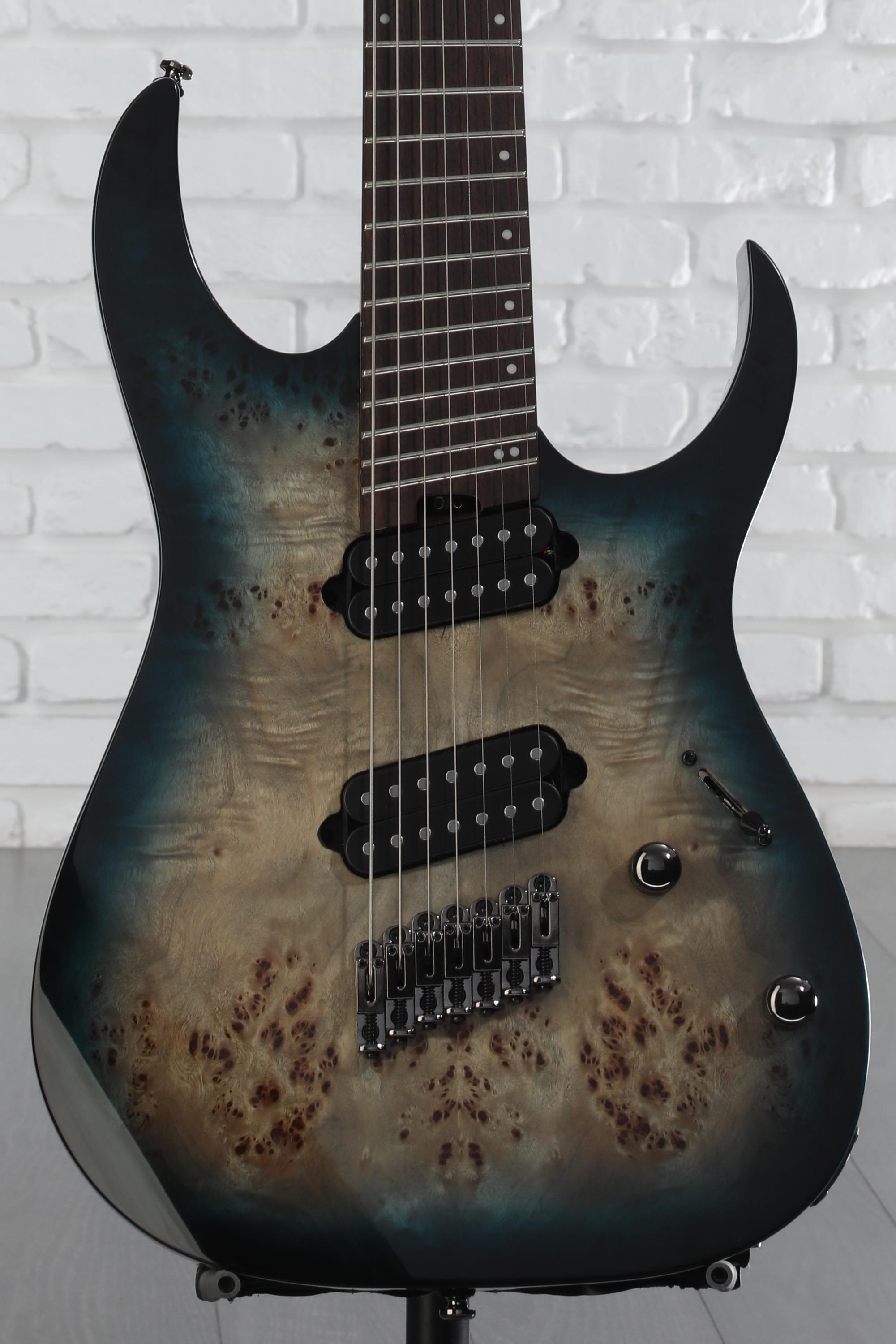 Ibanez RGMS7 7-string Electric Guitar - Cosmic Blue
