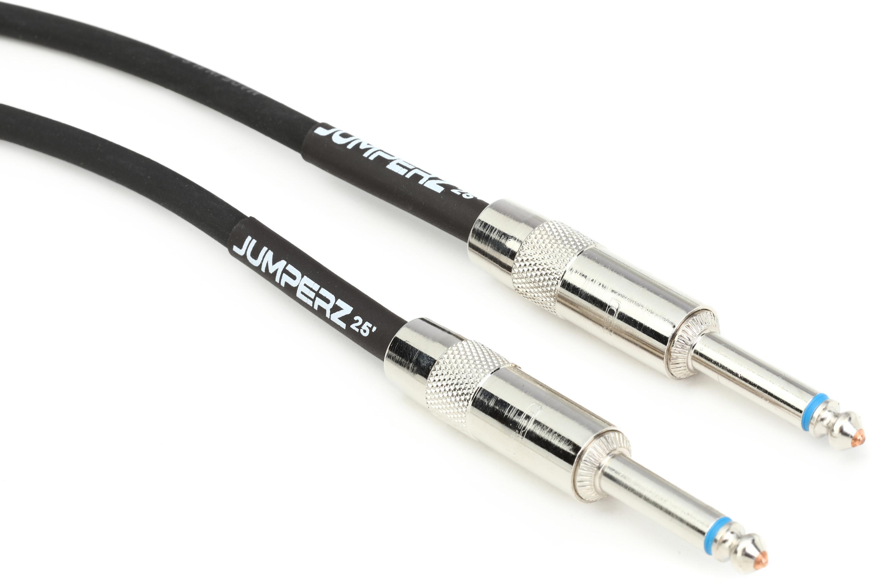 Photo of JUMPERZ Blue Line Instrument Patch Cable - 25 feet