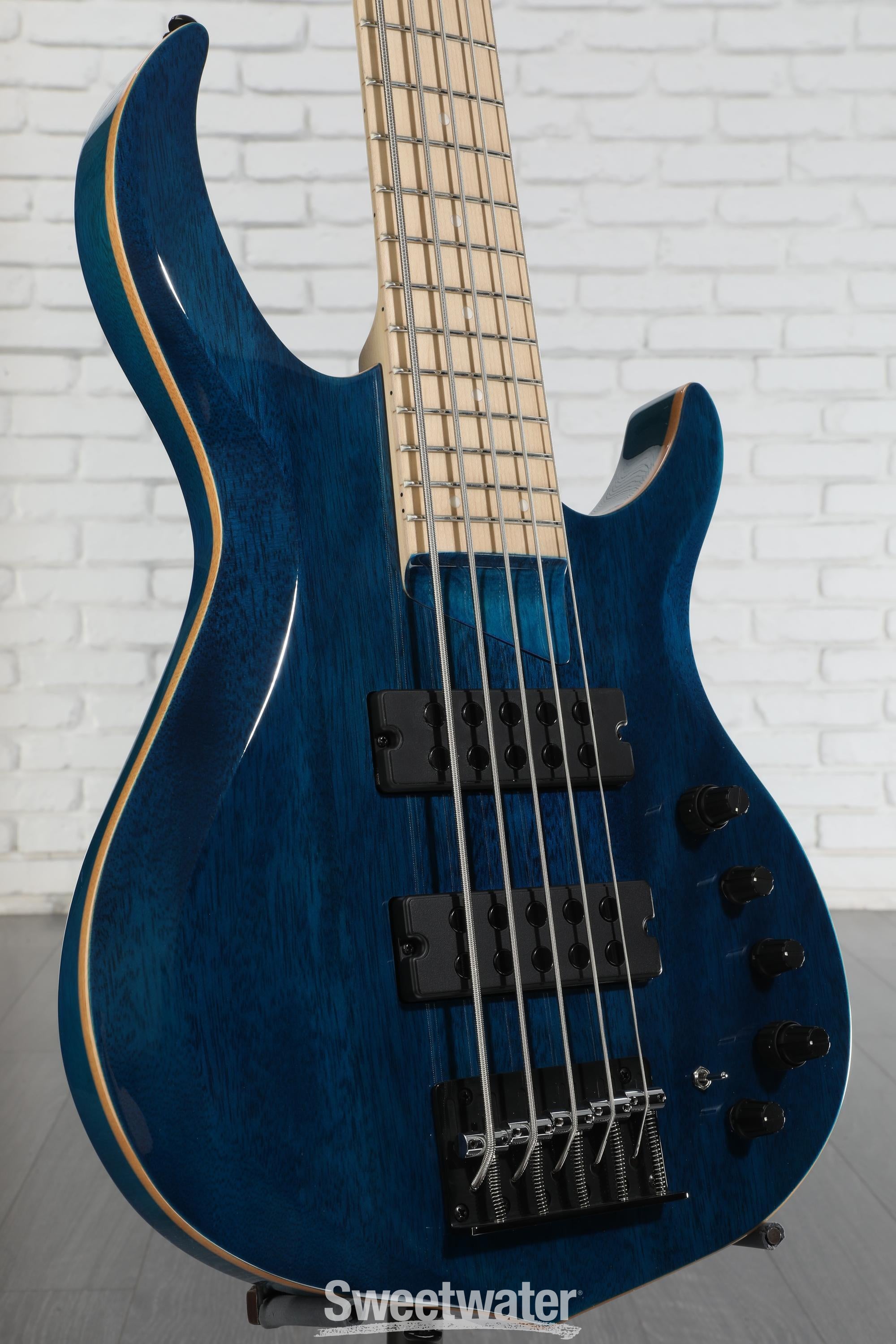 Sire Marcus Miller M2 5-string Bass Guitar - Transparent