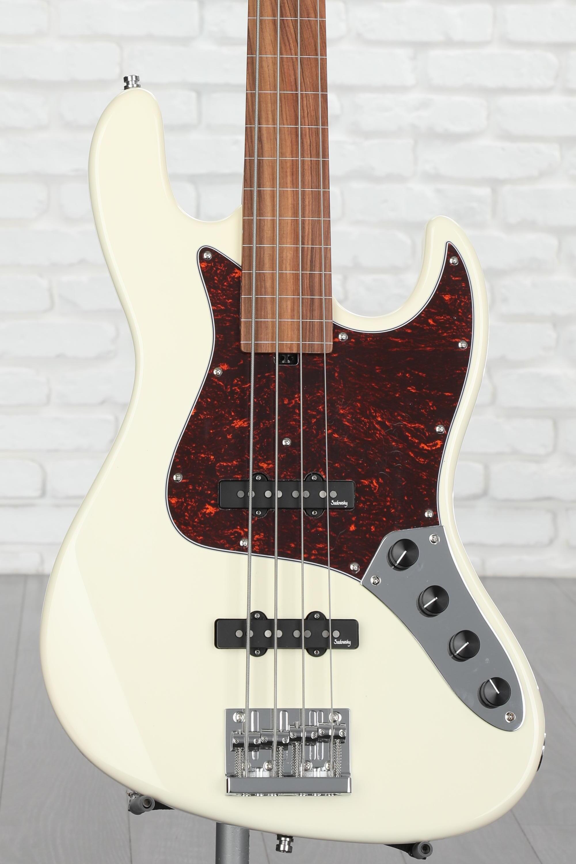 Sadowsky MetroExpress Vintage JJ Bass Fretless, 4-string - Olympic ...