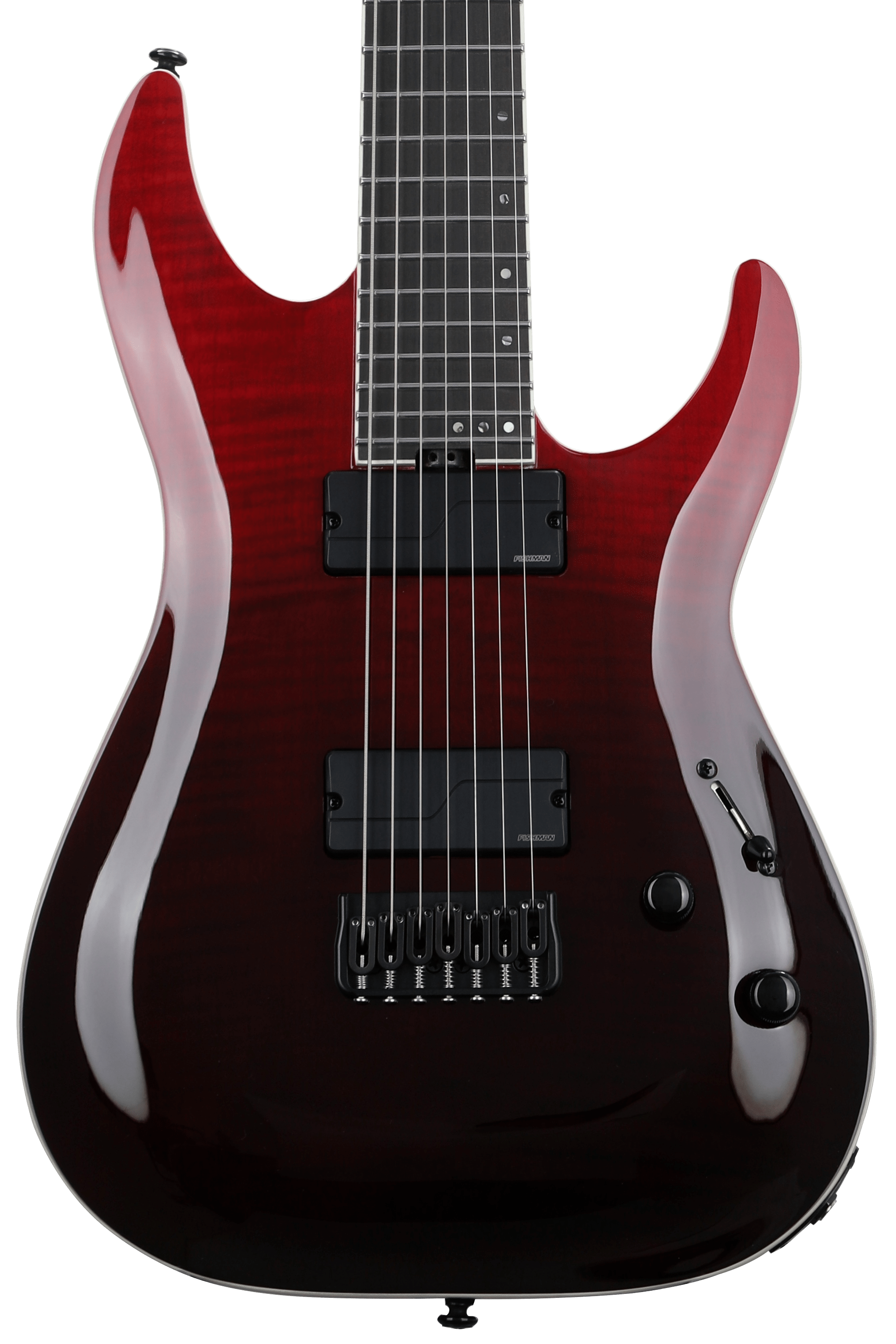 Schecter C-7 SLS Elite 7-string Electric Guitar - Blood Burst