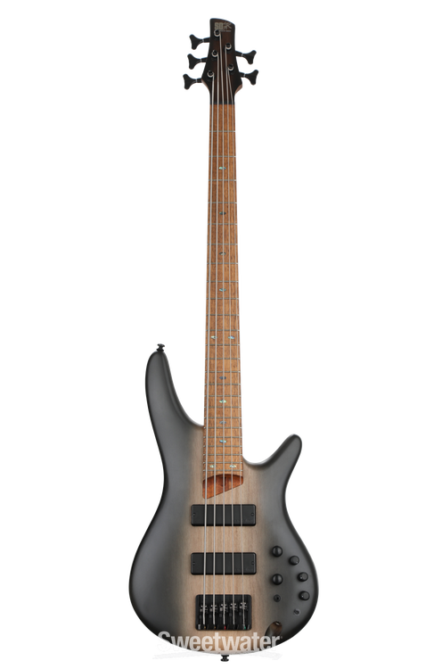 Ibanez SR505E Bass Guitar - Surreal Black Dual Fade | Sweetwater