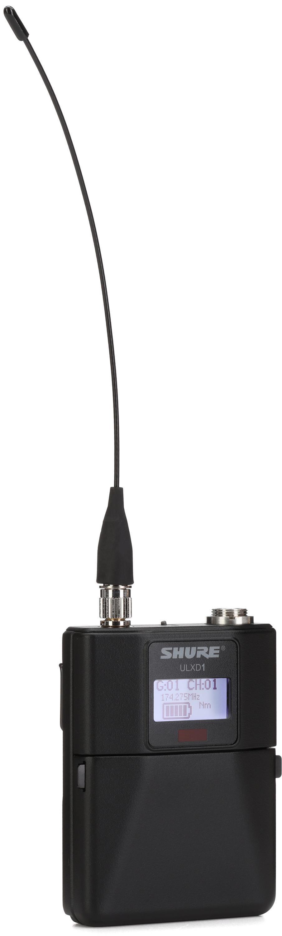 Photo of Shure ULXD1 Wireless Bodypack Transmitter - V50 Band