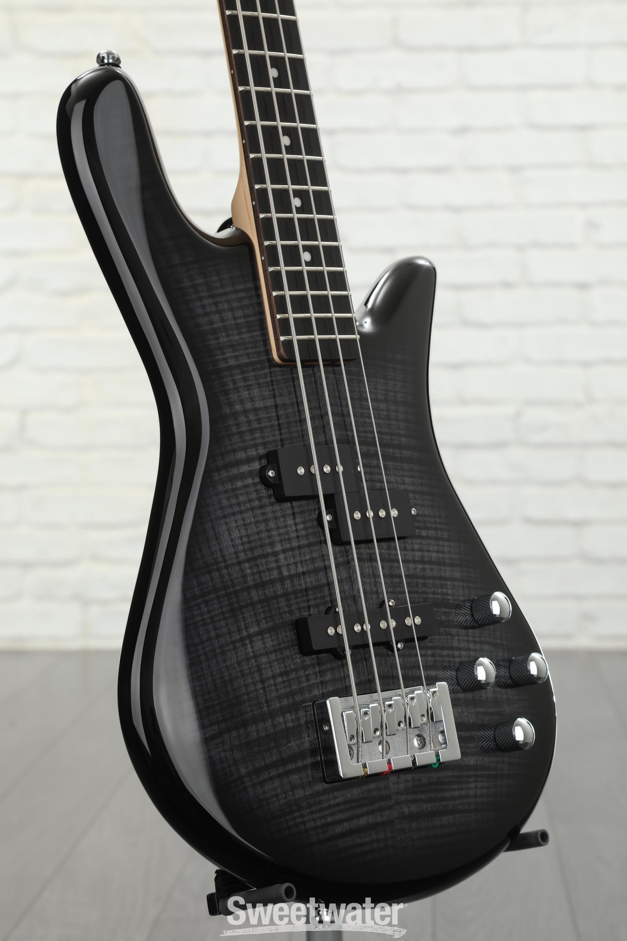 Spector Legend 4 Standard Bass Guitar - Black Stain Gloss 