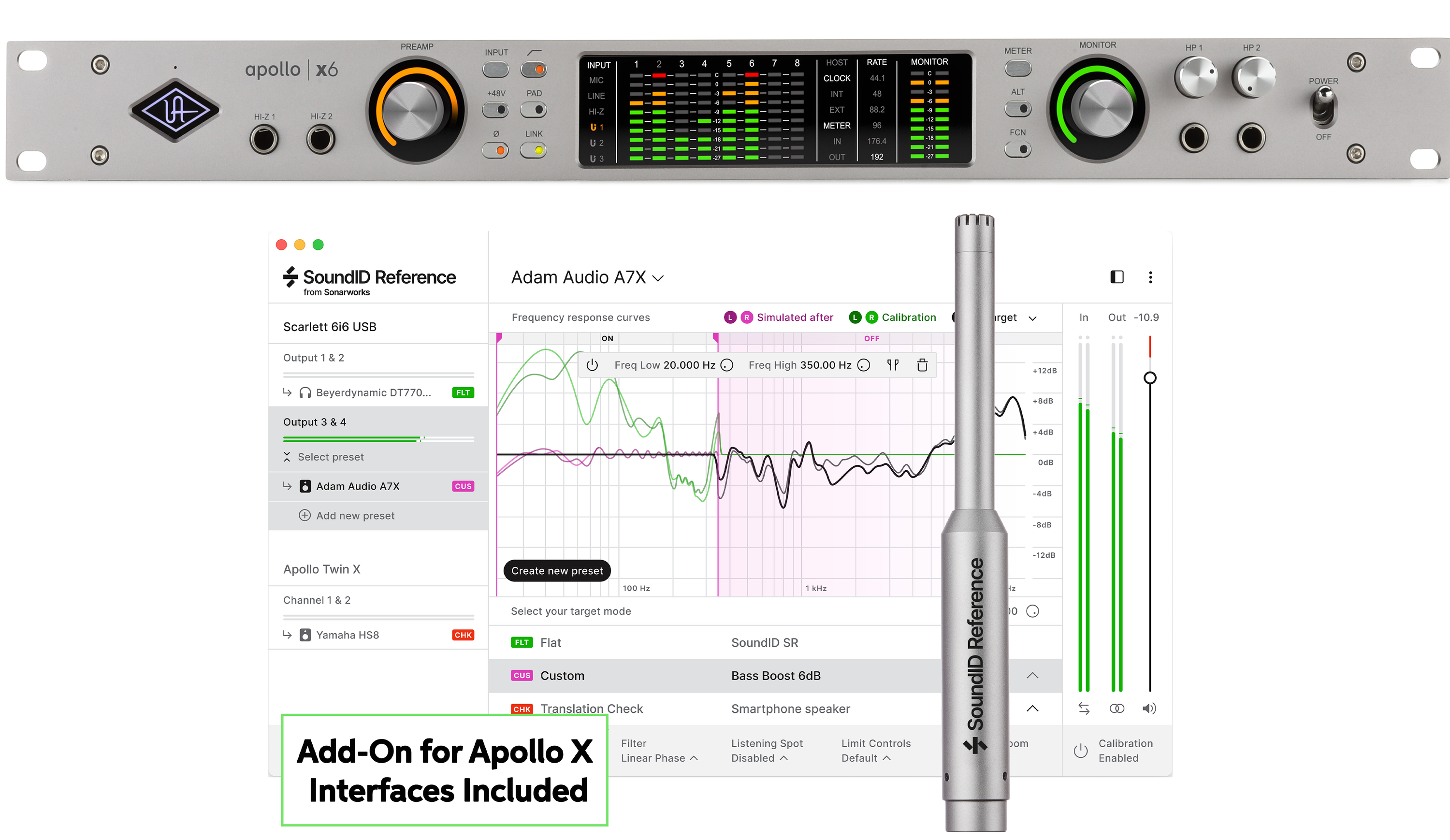 Universal Audio Apollo x6 Gen 2 Essentials+ 16 x 22 Thunderbolt