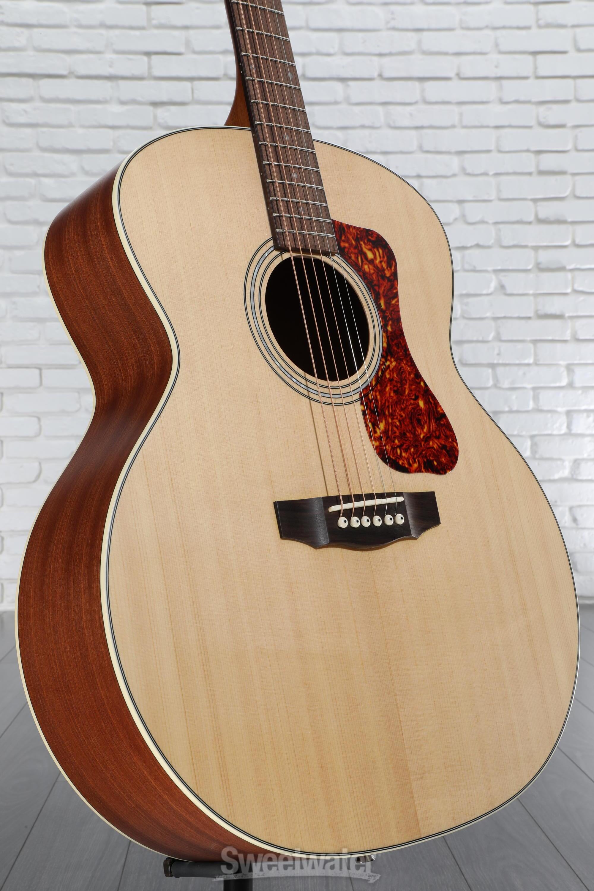 ベース Guild / B-240EF FRETLESS NATURAL Guild B-240EF Fretless Concert Acoustic-electric Bass Guitar