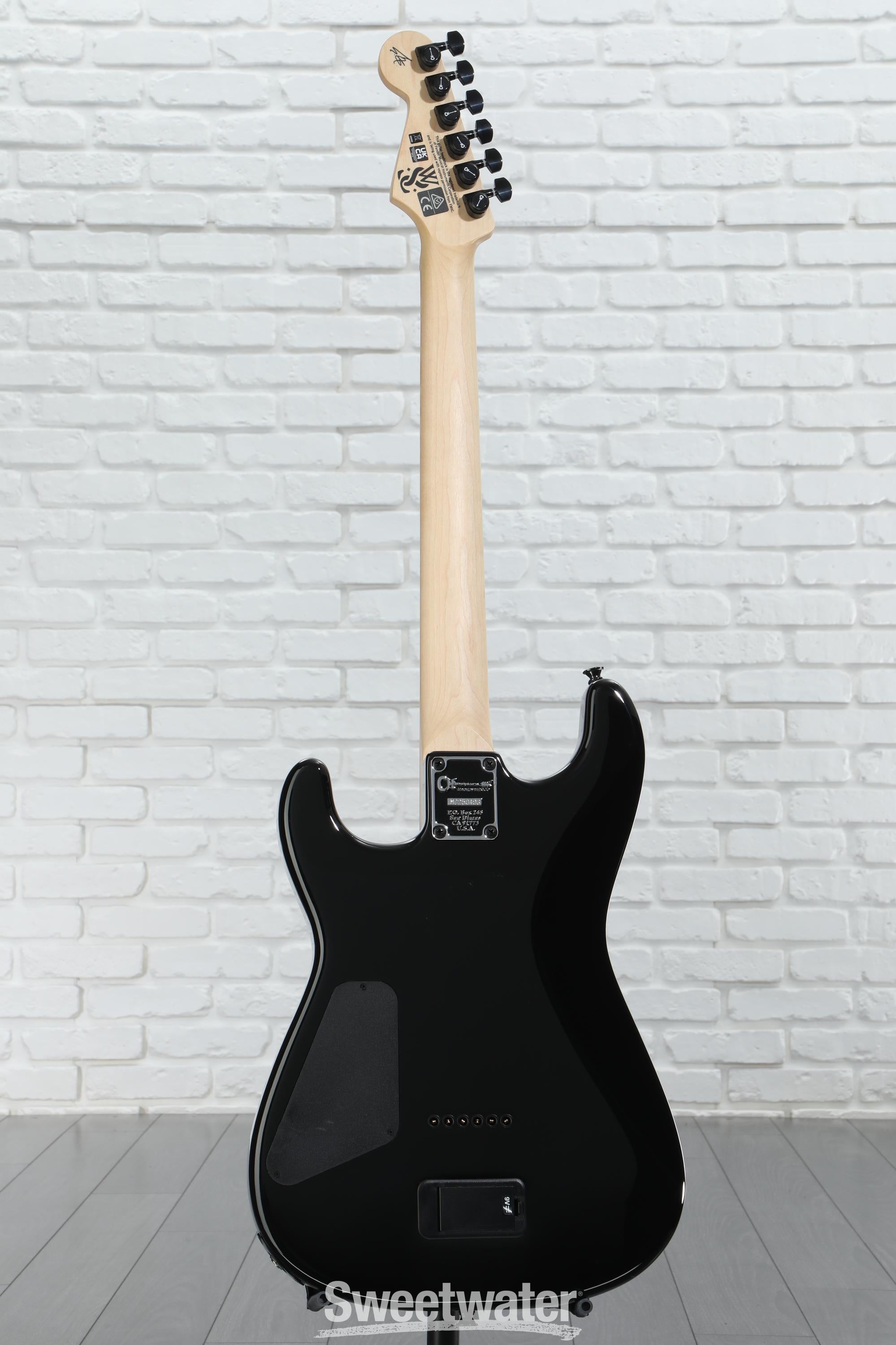 Charvel Sean Long Signatureモデル Charvel Sean Long Signature PM ST1 Gloss Black « Electric Guitar