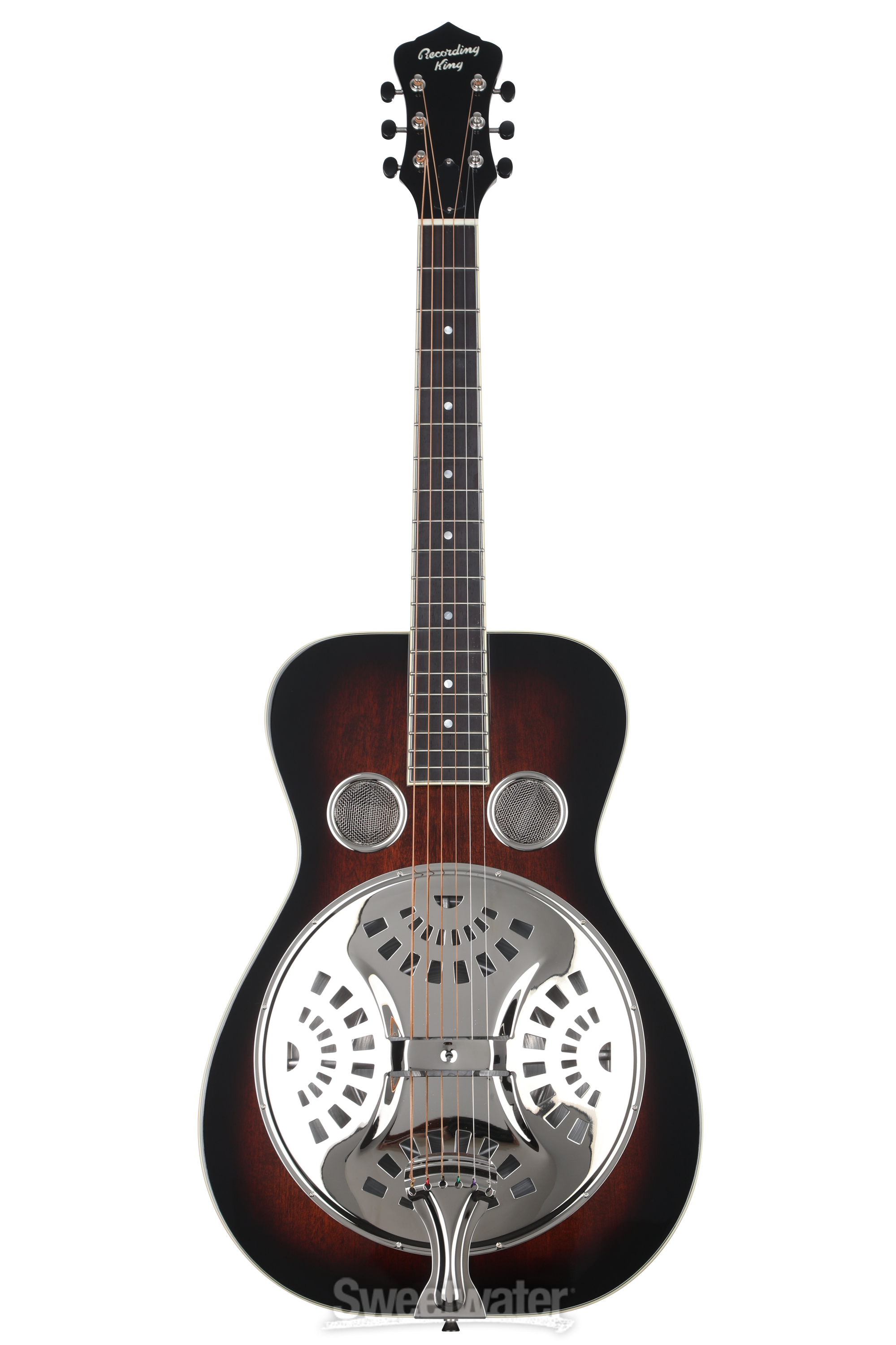 Recording King Maxwell Roundneck Resonator - Sunburst