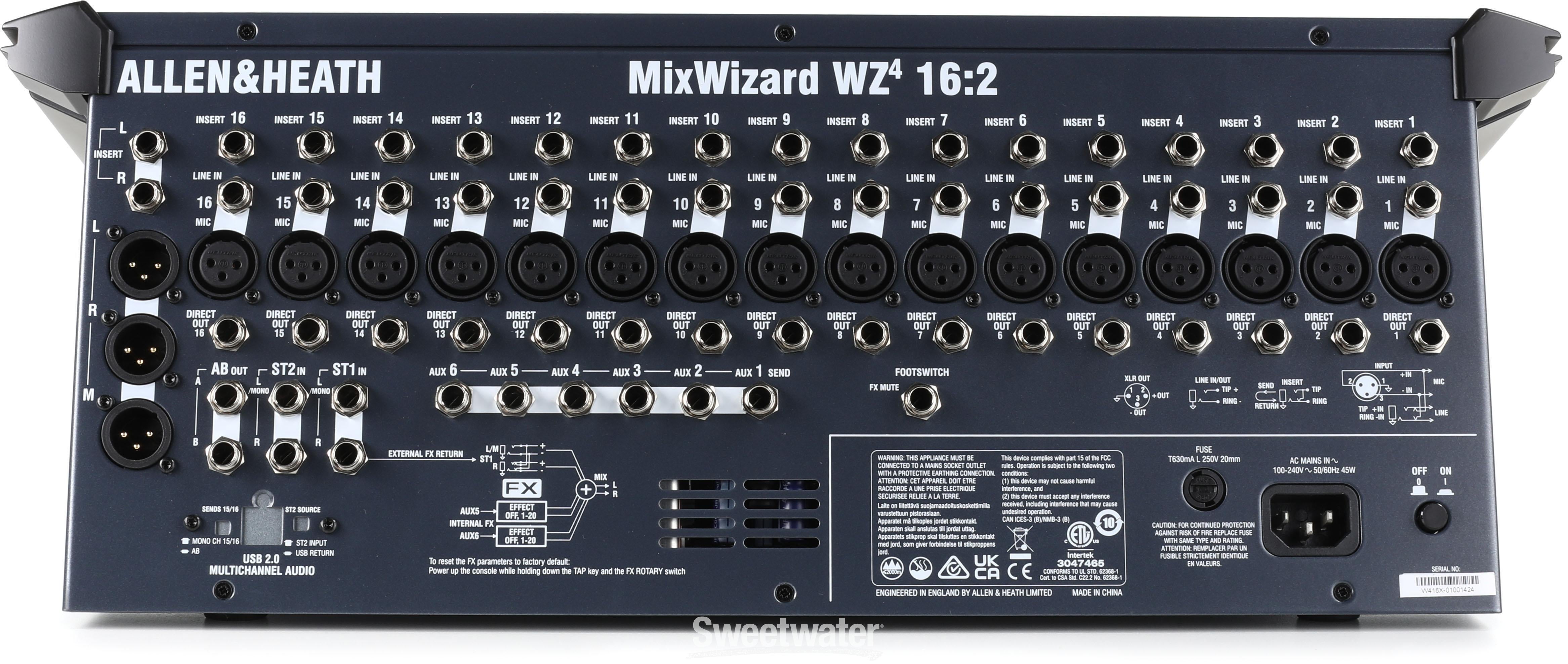 ID746: ALLEN&HEATH MixWizard WZ3 14:4:2 ミキサー アレン＆ヒース