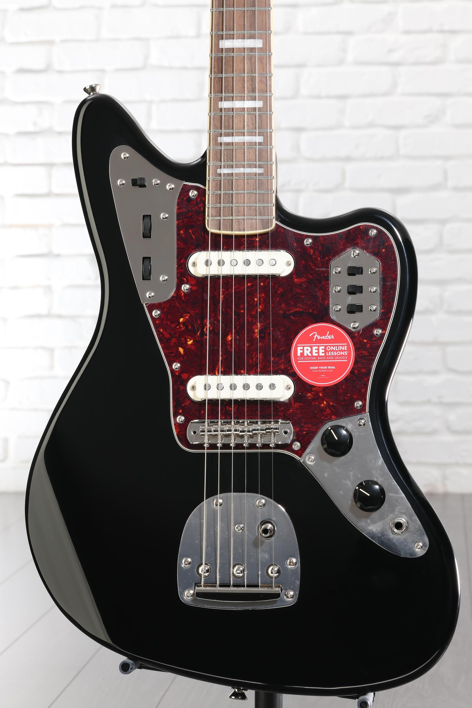 Squier Classic Vibe '70s Jaguar - Black | Sweetwater