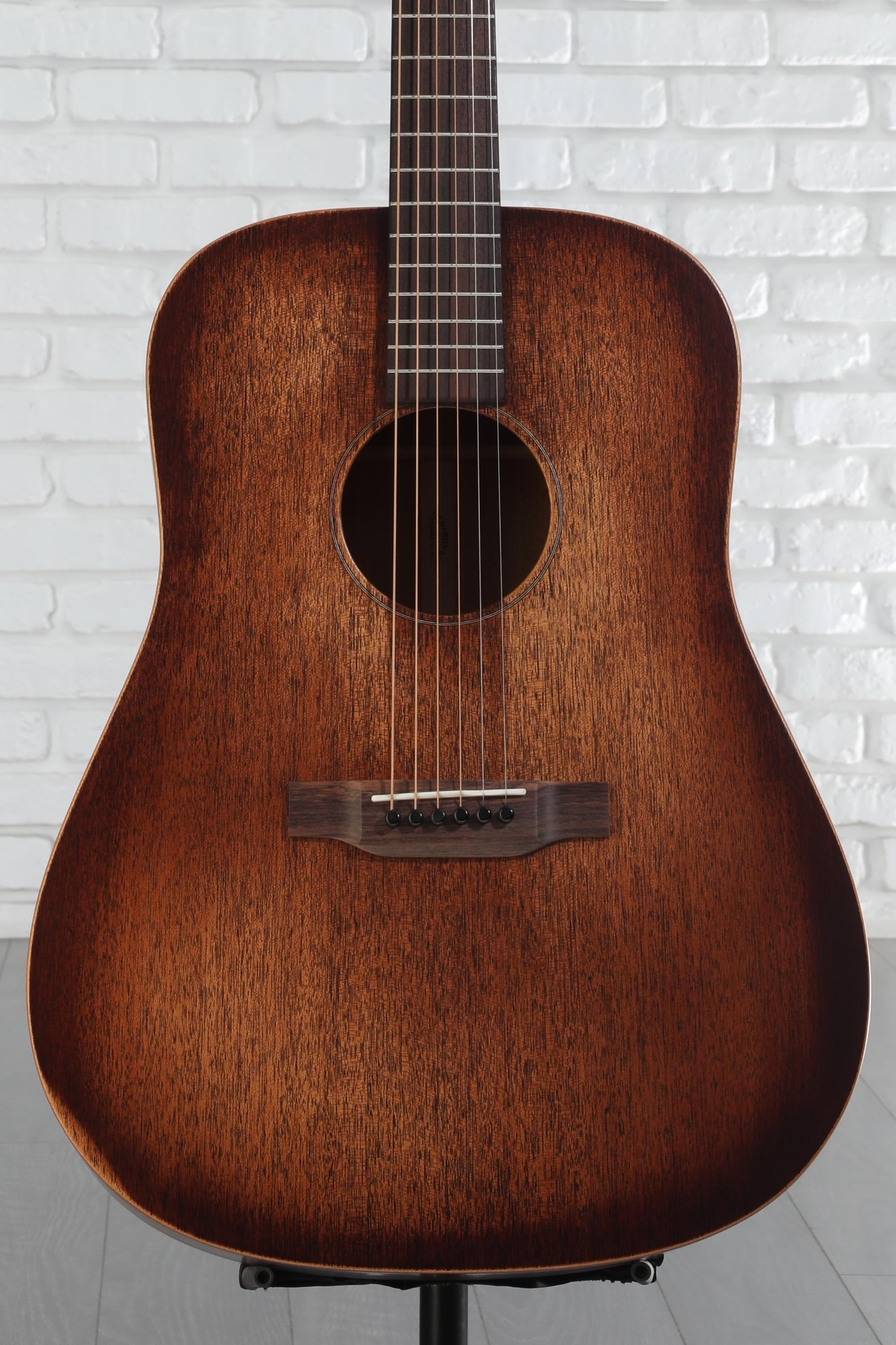Martin D-15M StreetMaster Acoustic Guitar - Distressed Burst