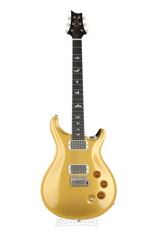 PRS DGT Electric Guitar with Bird Inlays - Gold Top with Natural